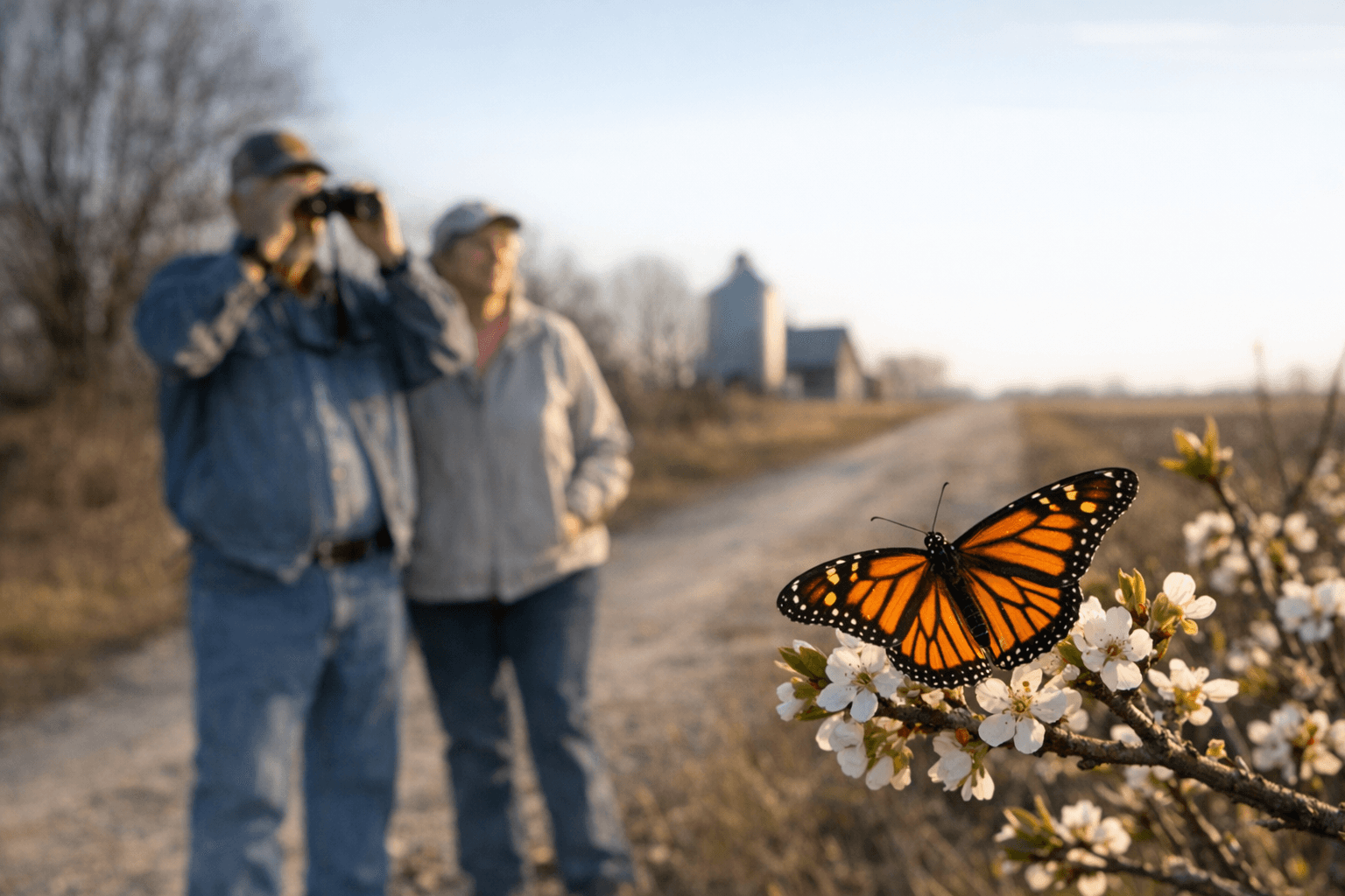 Monarch Butterfly Spotted Near Marks, Signaling Spring Migration Through Quitman County