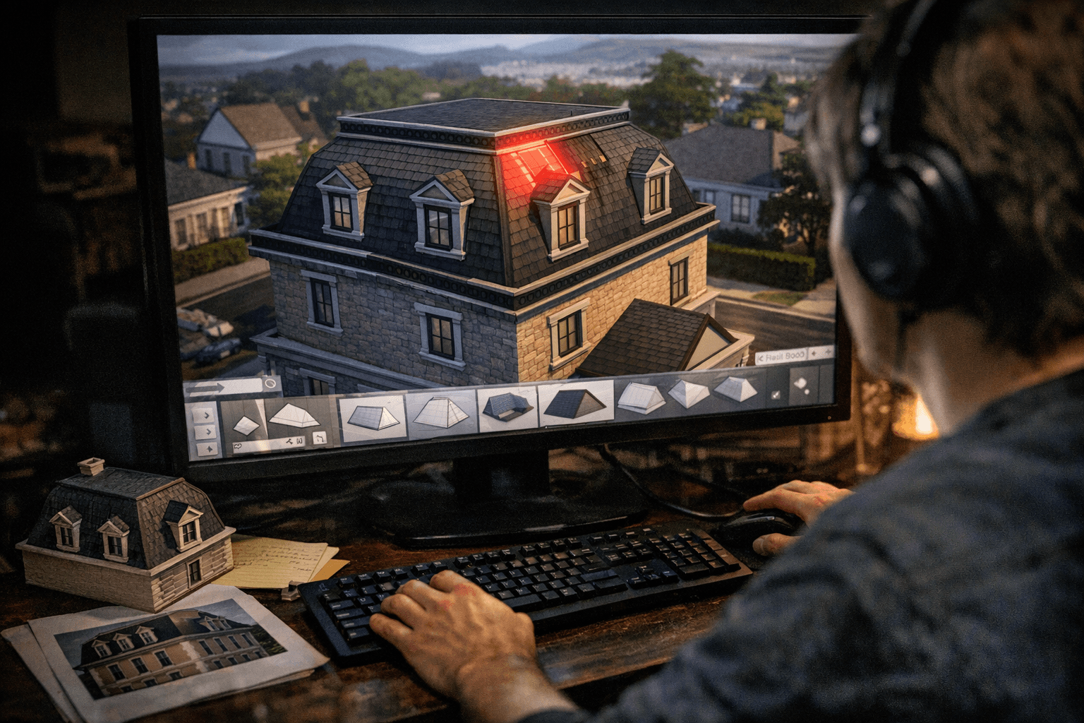 Sims 4 Guide Teaches Builders How to Master the Mansard Roof