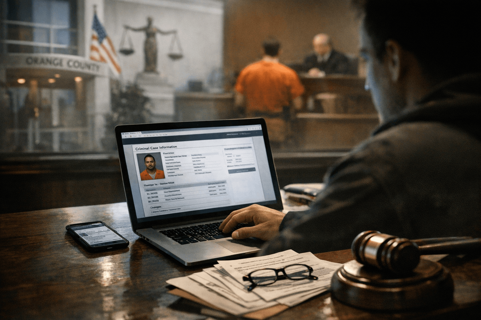 How to Track Criminal Cases Through Orange County Courts Online