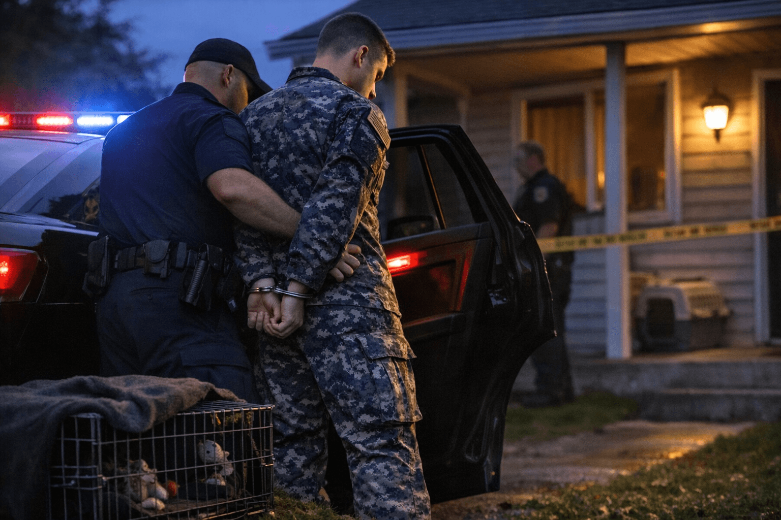 Navy Sailor Arrested in Oak Harbor on Two Felony Animal Cruelty Counts