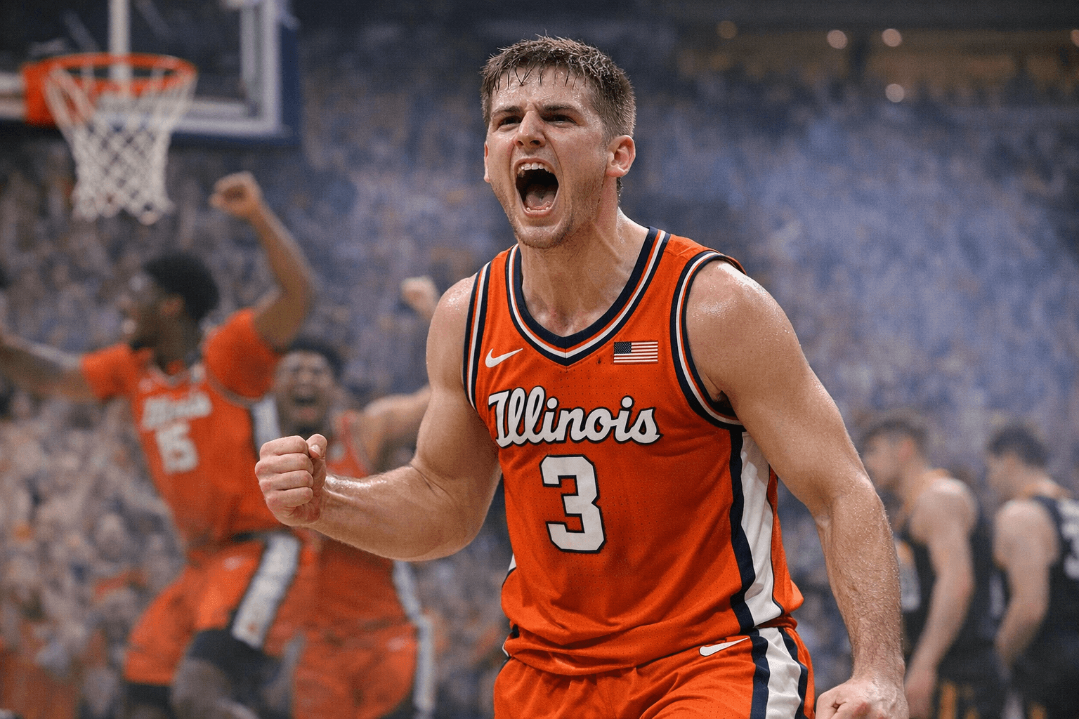 Keaton Wagler Leads Illinois to First Final Four in 21 Years