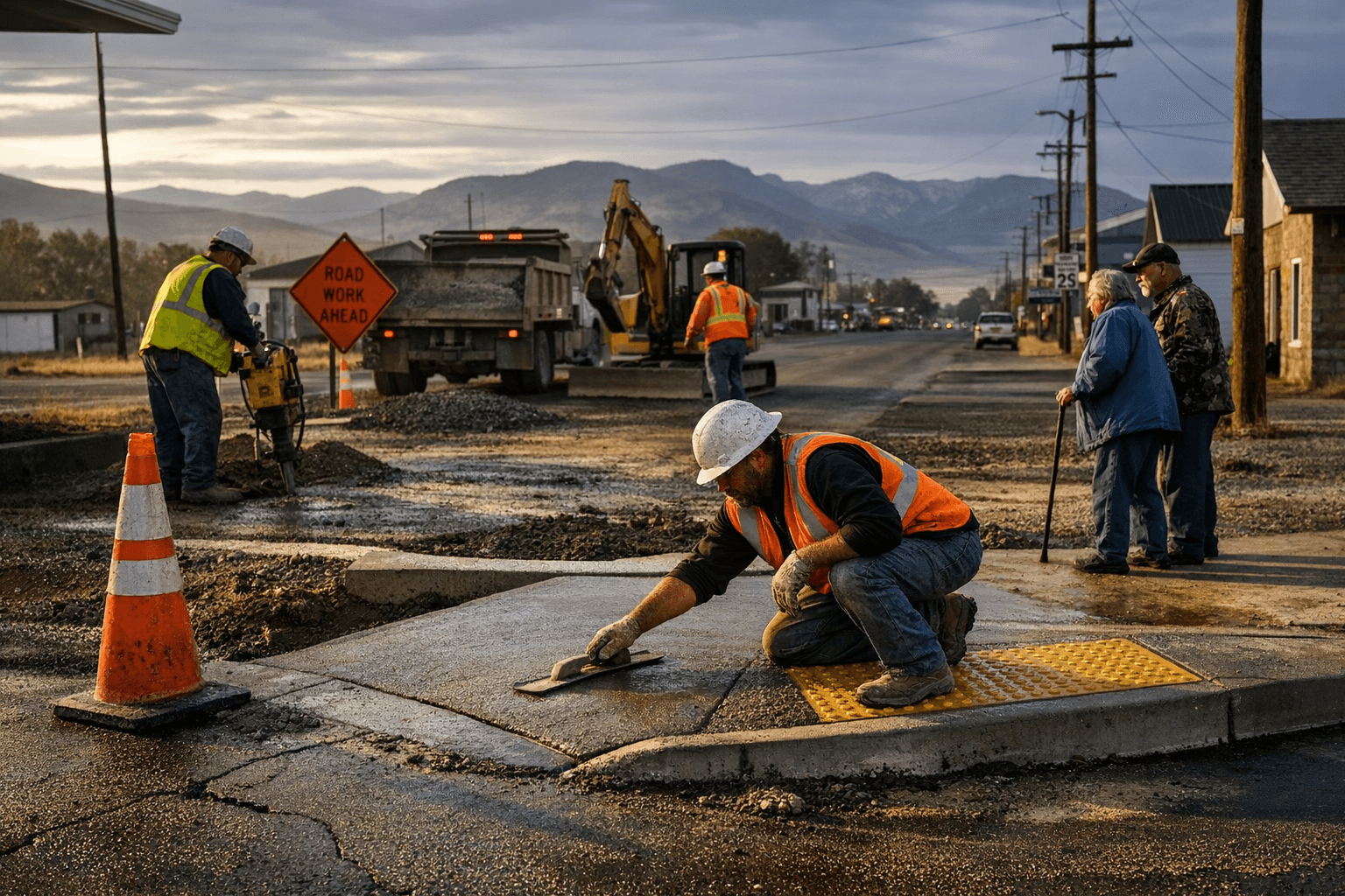 ODOT to Upgrade Curb Ramps in North Powder, Halfway and Richland