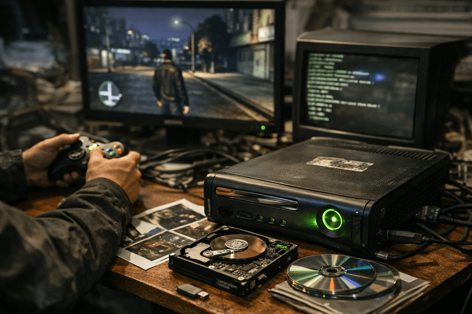 Xbox 360 Devkit Bought for £5 Contains Massive 118GB GTA IV Beta Build