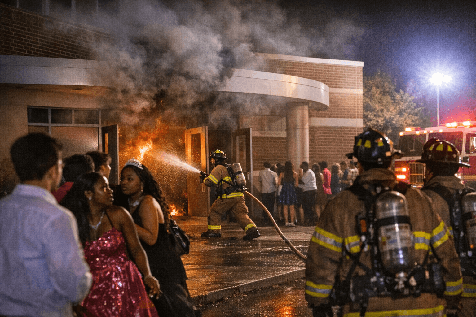 Fire at C.H. Flowers High School Prompts Evacuation, No Injuries Reported