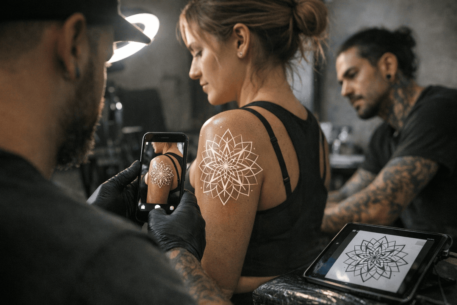 Ink AI App Helps Clients and Artists Preview Geometric Tattoos Before Committing