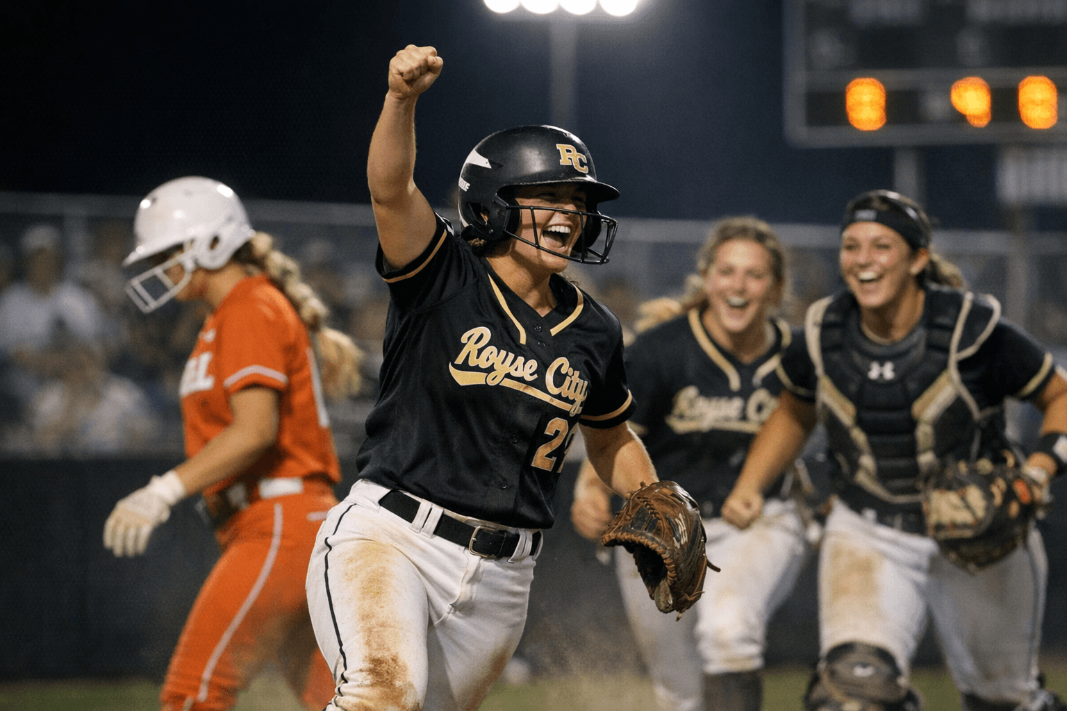 Royse City Lady Bulldogs Softball Rolls Past Rockwall 9-2