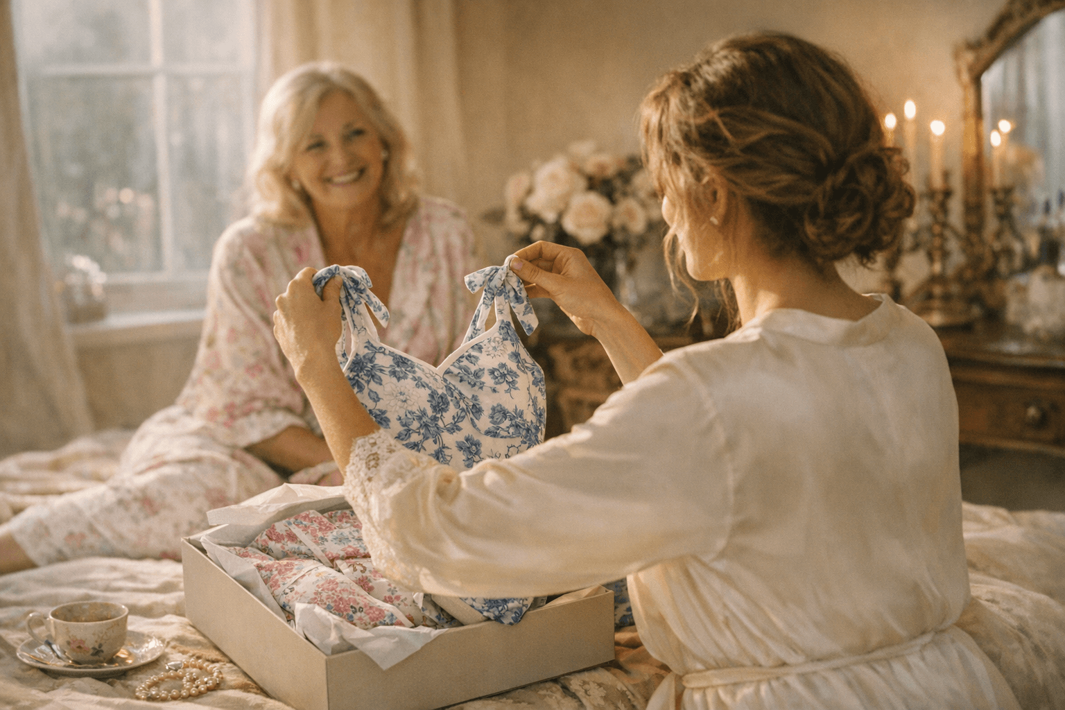Summersalt's Bridgerton x Liberty Fabrics Collection Makes the Perfect Gift for Her
