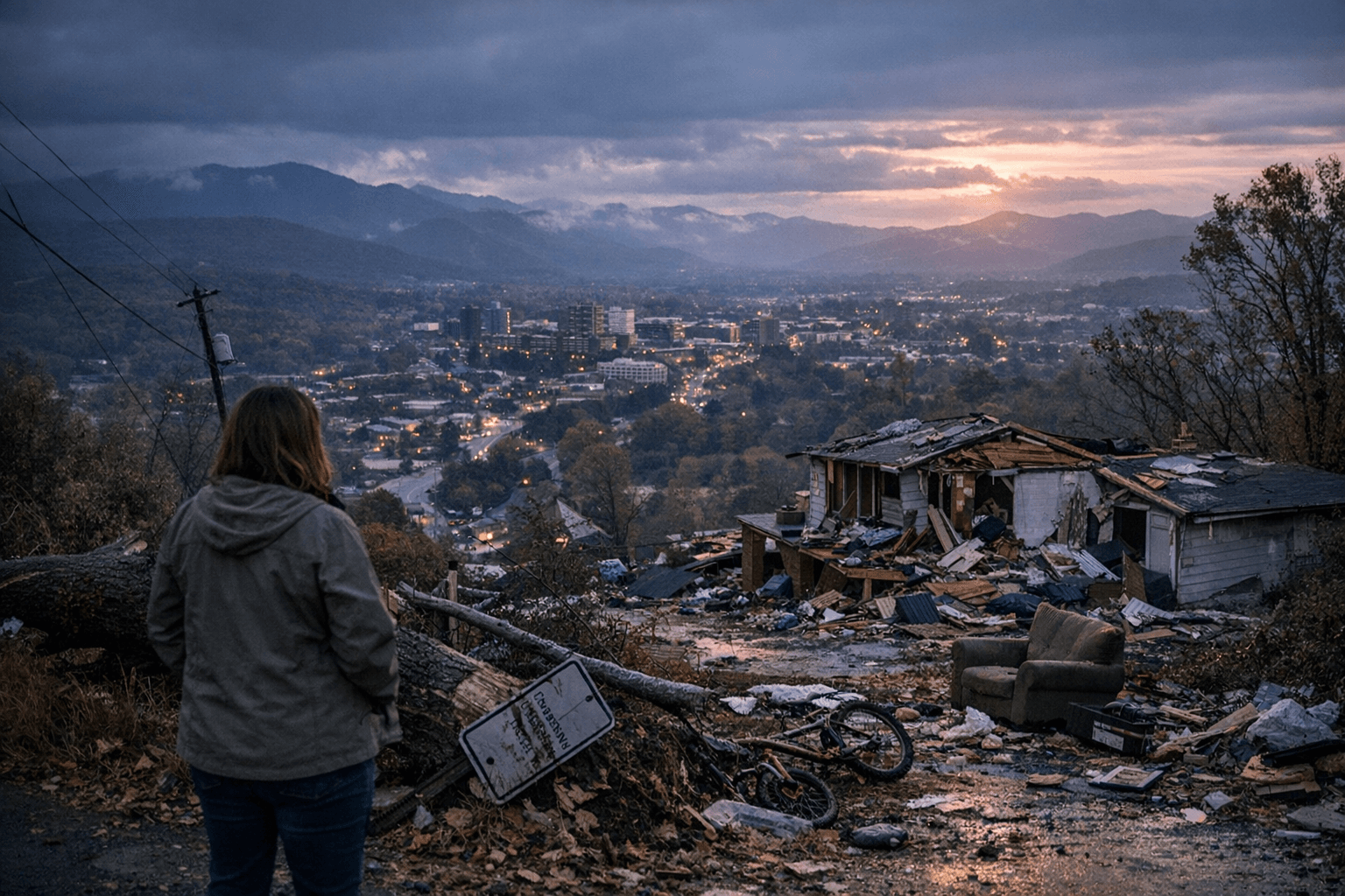 Buncombe County Shrank After Helene, Census Data Shows