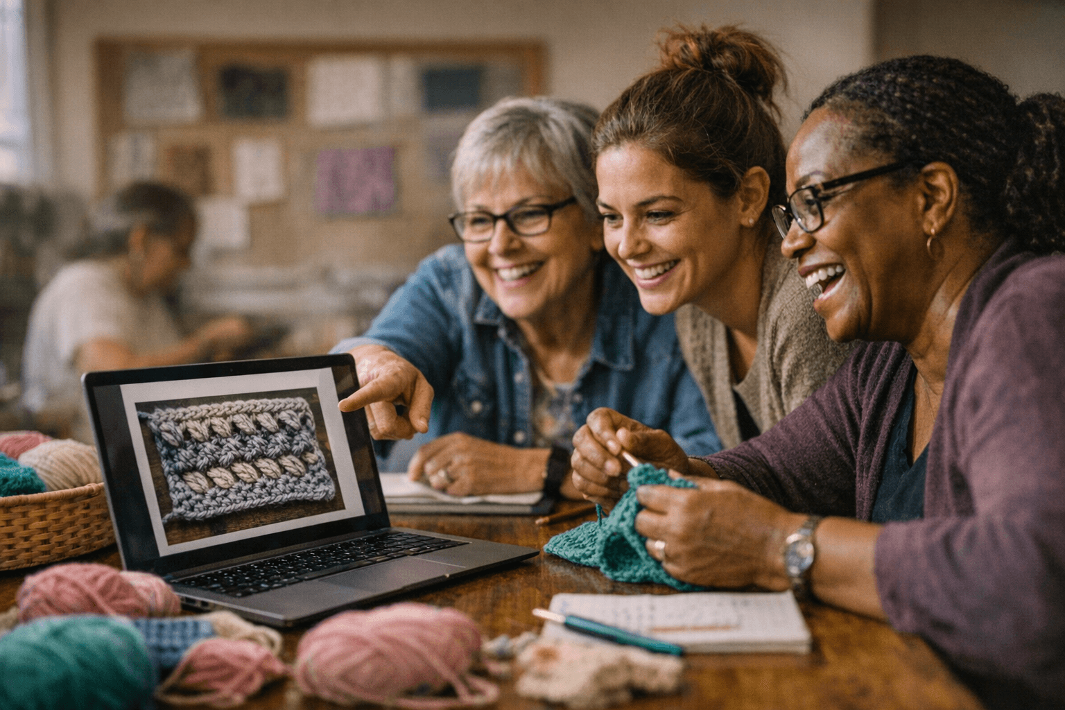 YarnOverHook Daily Stitch Puzzle Builds Community Through Quick Crochet Challenges
