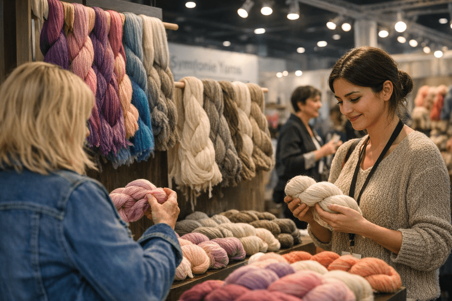 Symfonie Yarns Unveils Diva and Serra Collections at h+h 2026