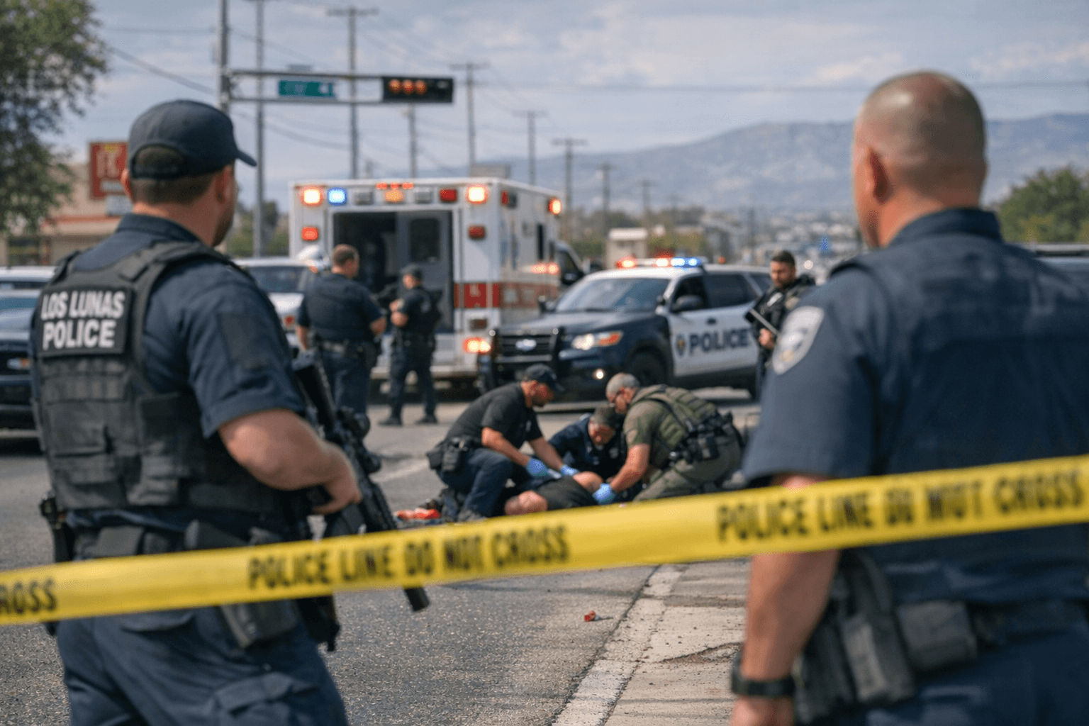 Los Lunas Police Seek Armed Suspect After Non-Fatal Shooting Near Highway 47