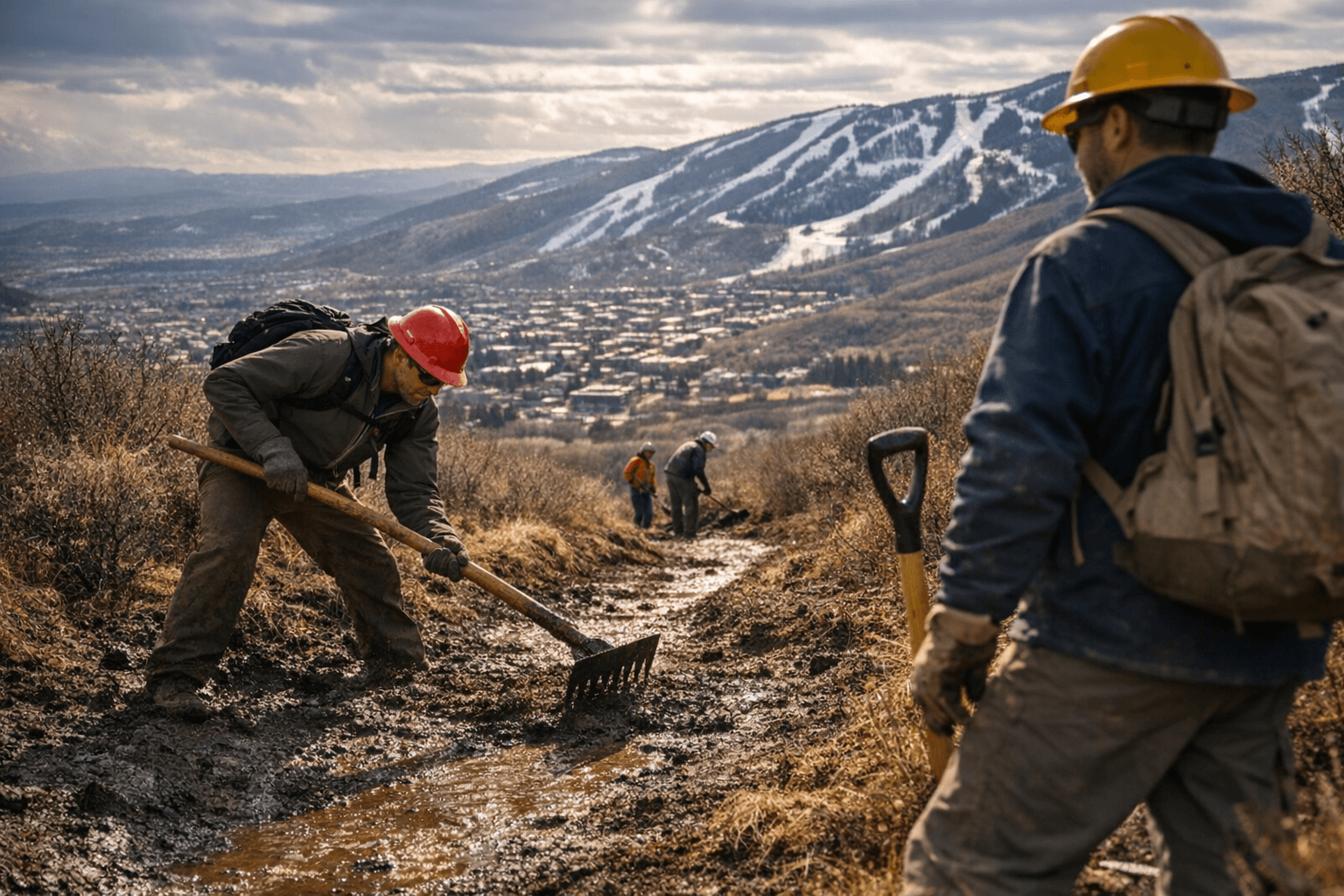 Park City Trail Crews Launch Spring Maintenance Weeks Ahead of Schedule