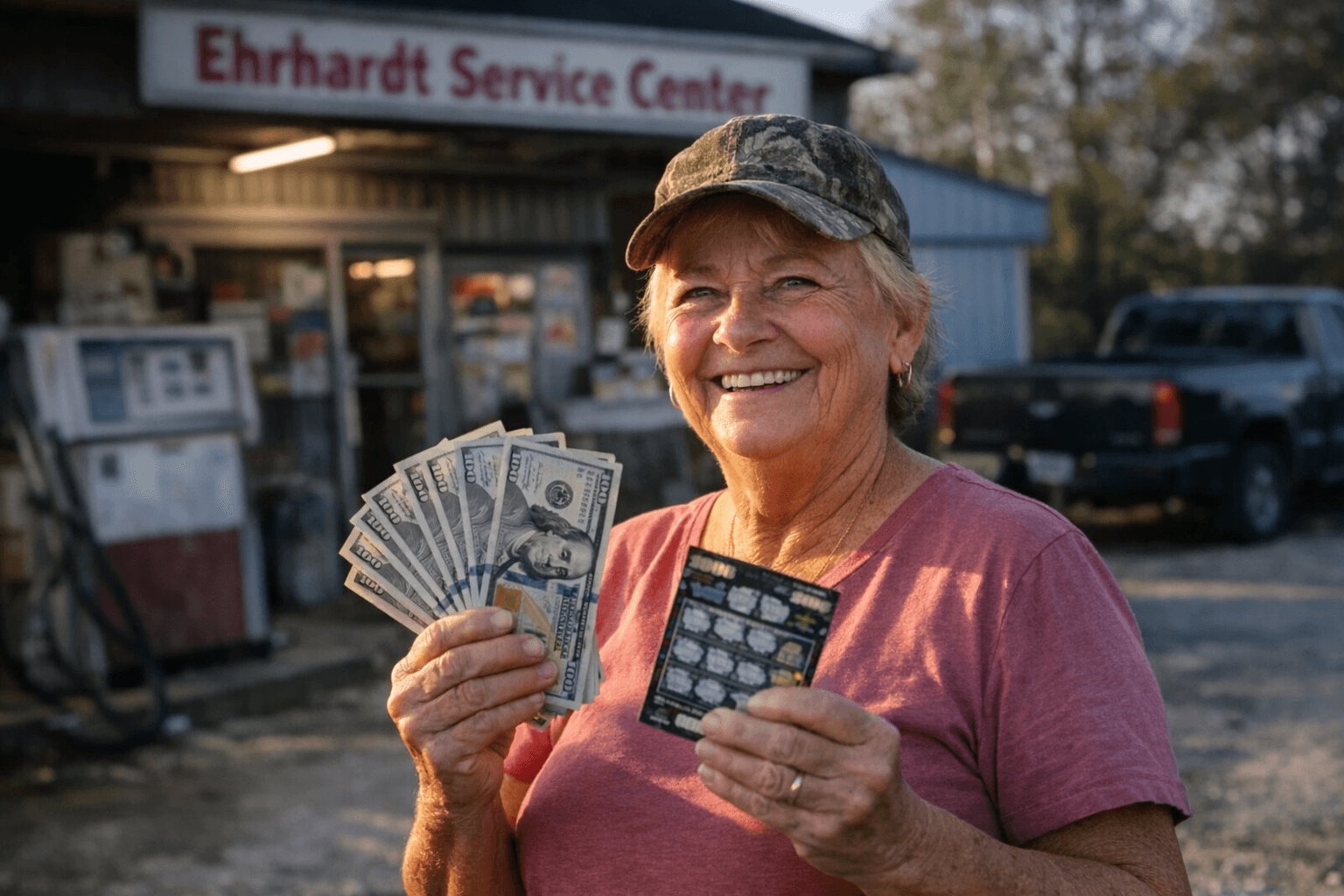 Ehrhardt Resident Claims $5,000 My Money Maker Scratch-Off Prize