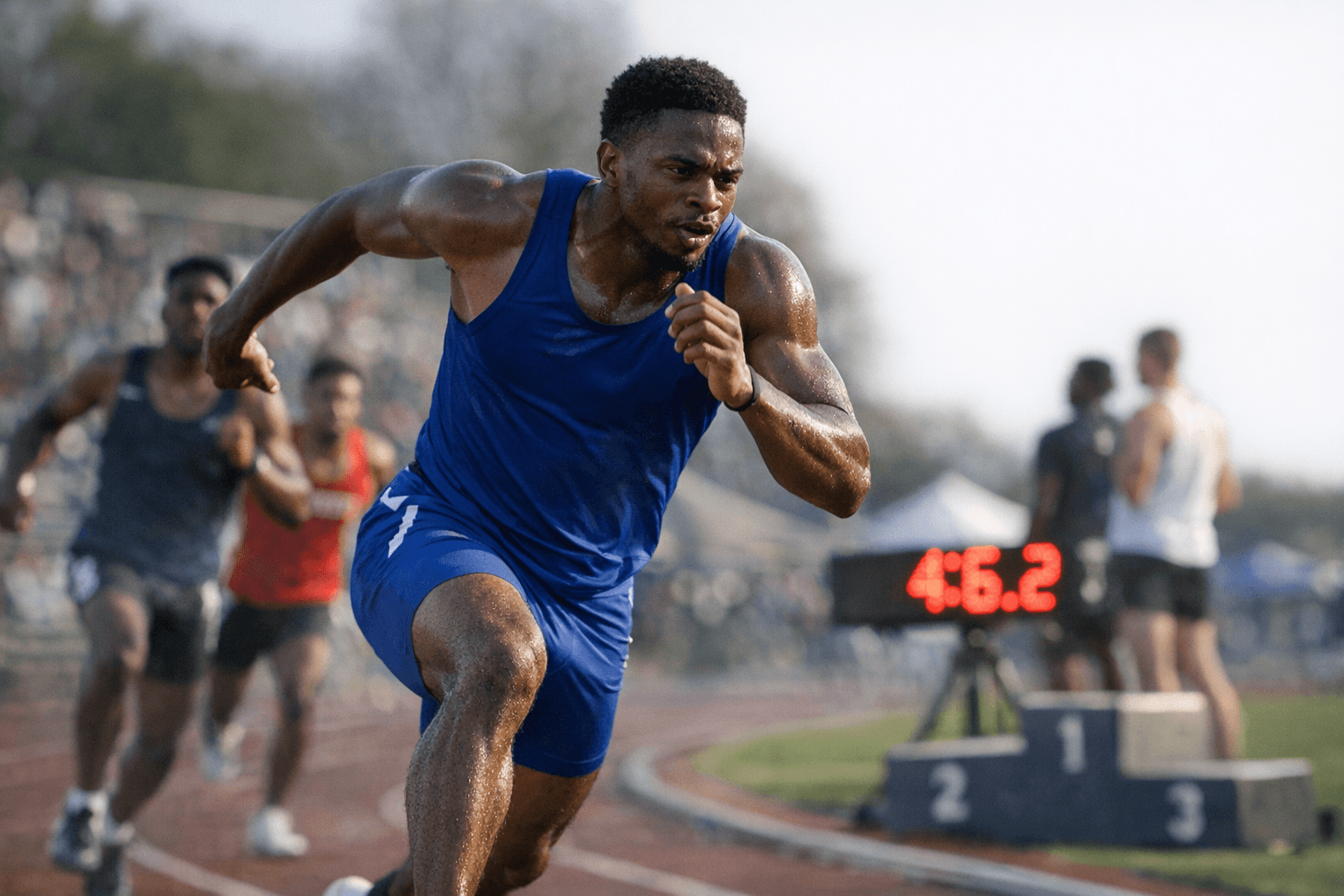 Denmark Tech's Spencer Carter Claims Third in 400 Meters at Charleston Southern