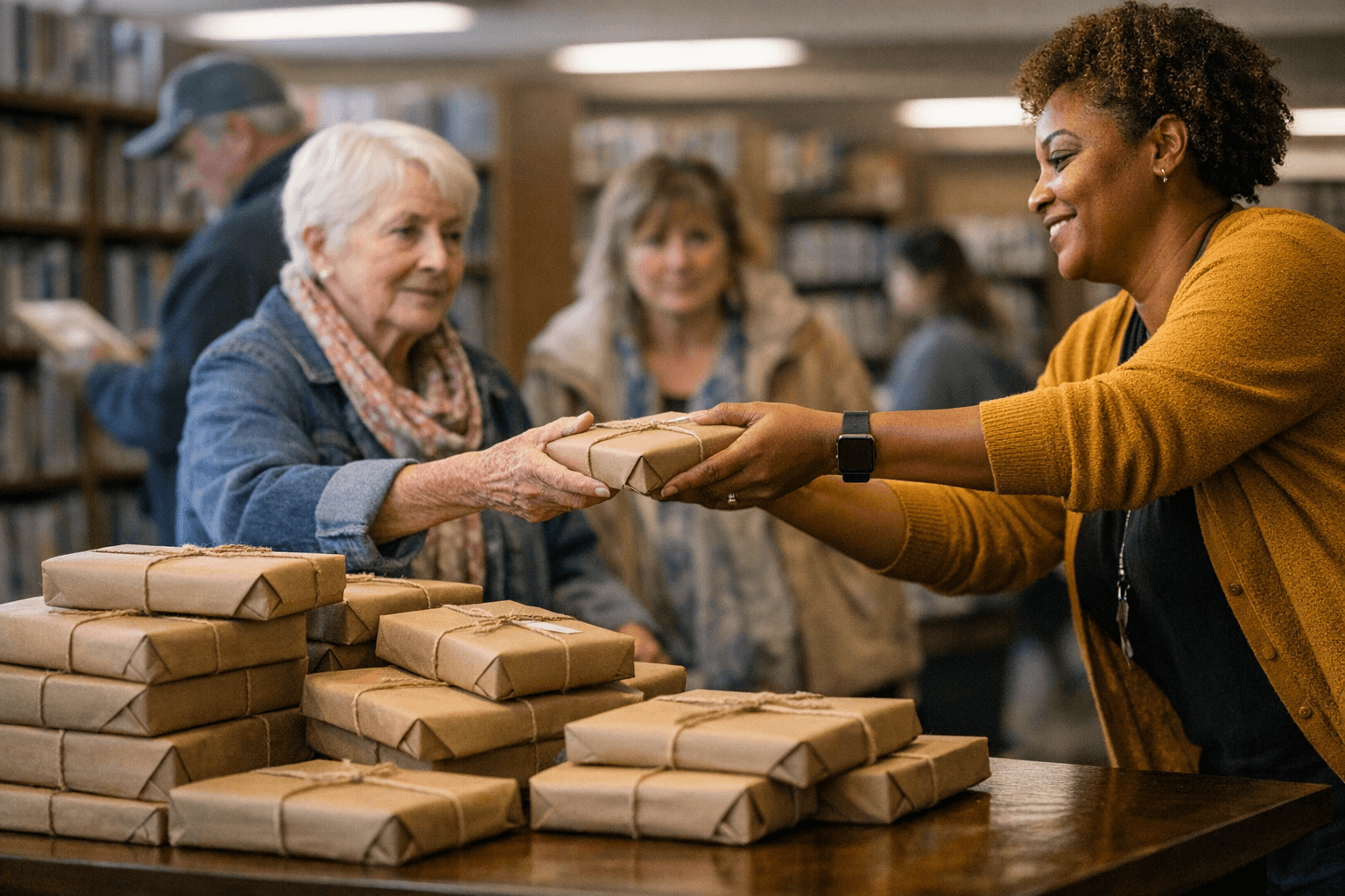Denmark Branch Library Wraps Up Mystery Books for Spring Reading Event