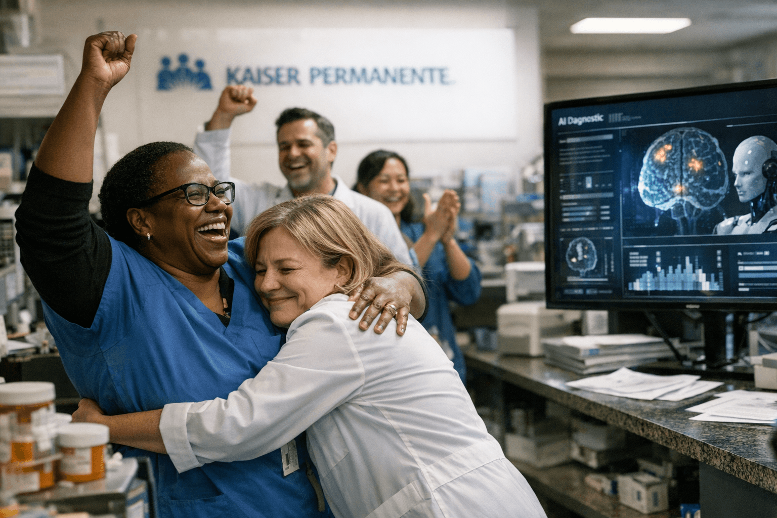 Kaiser Permanente Workers Ratify Contract with 21.5% Raises, AI Limits