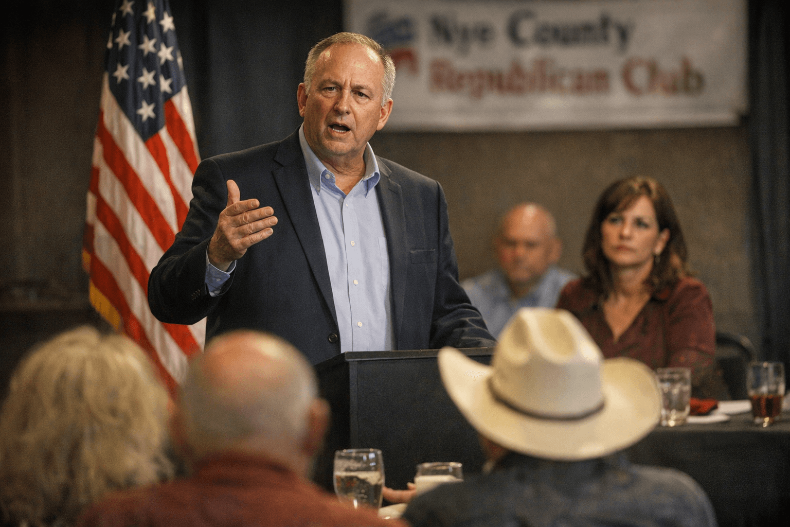 Nye County Republican Club Hosts DA Kunzi at Third Monthly Luncheon