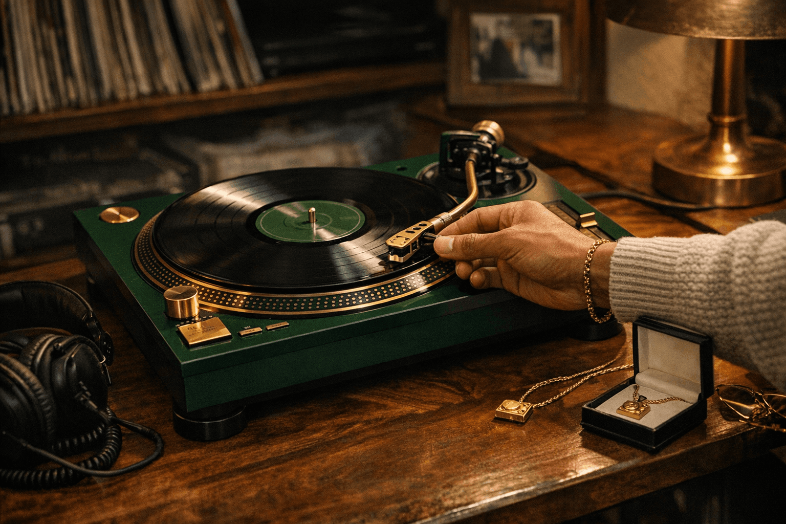 Aimé Leon Dore and Technics Drop a $2,100 Mulberry-Green Turntable