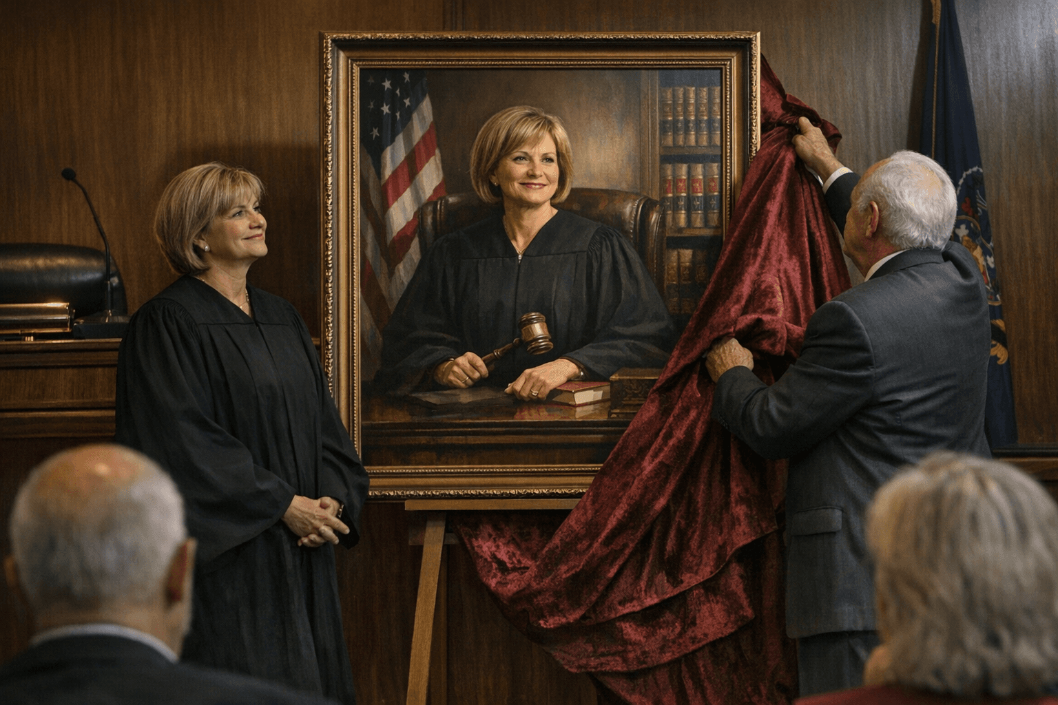 17th Judicial District Honors First Female President Judge With Portrait Unveiling