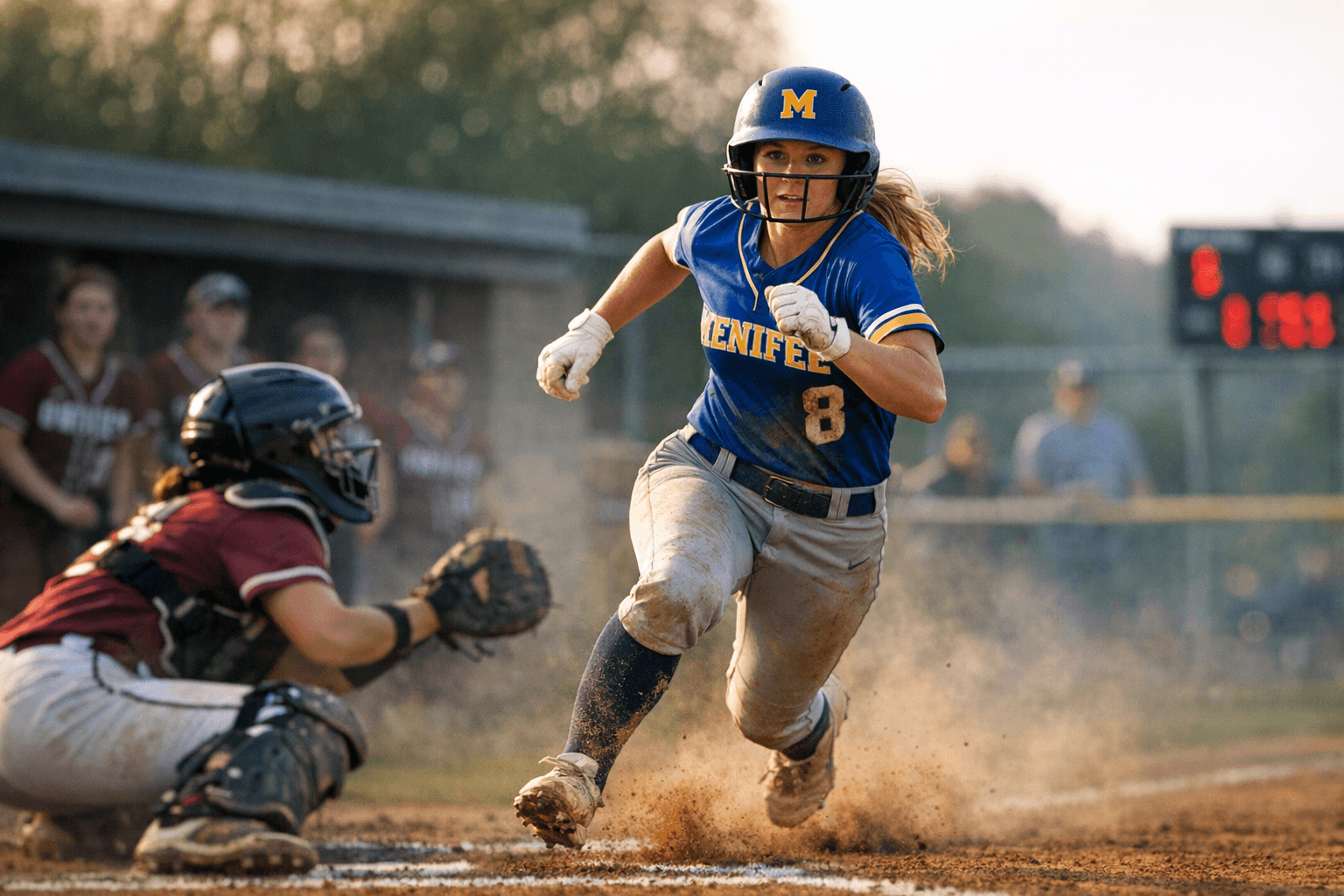 Menifee County Bulldogs Rout Owsley County Softball, 16-1, Behind Macy Wells