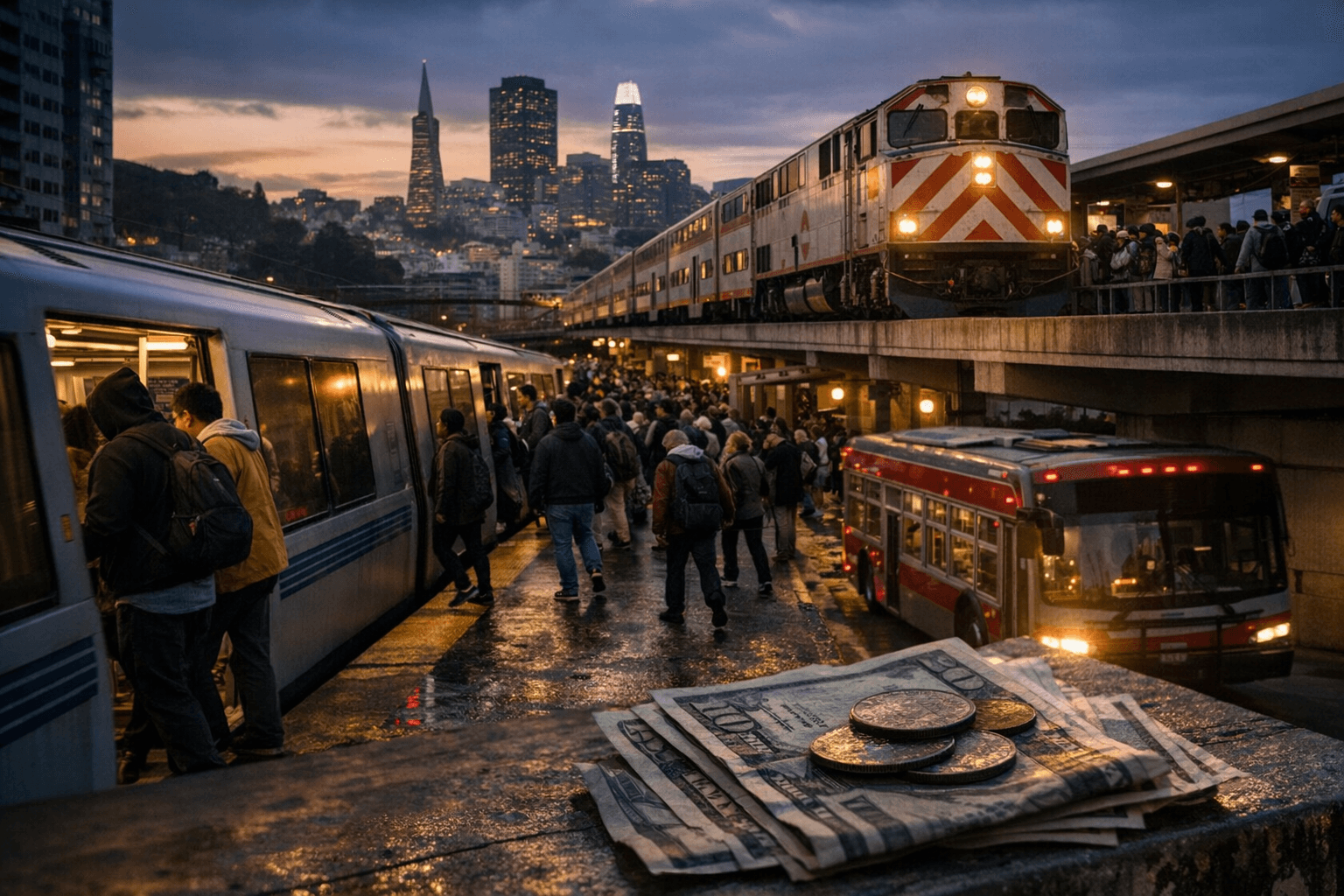 Bay Area Transit Ridership Surges, But Billion-Dollar Budget Crisis Looms