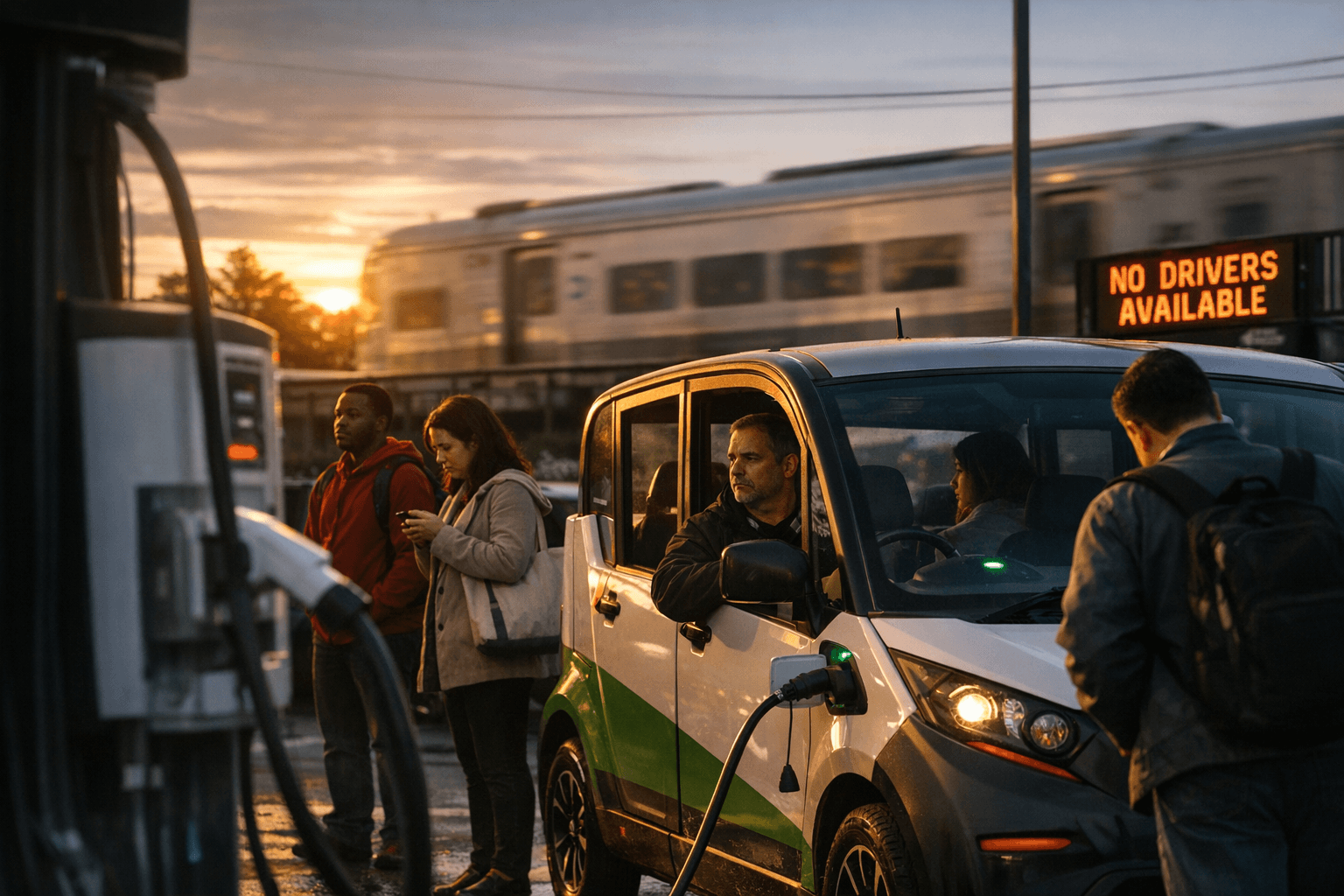 Brentwood Electric Rideshare Faces Shutdown as State Grants Expire March 30