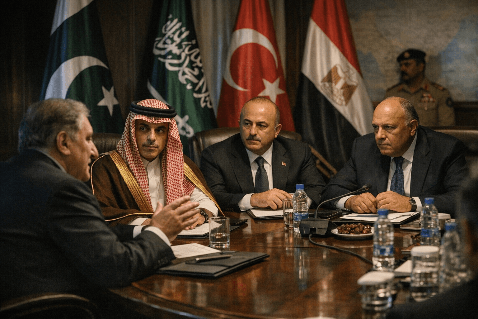 Pakistan Hosts Saudi, Turkish, Egyptian Ministers for Iran-US War Talks