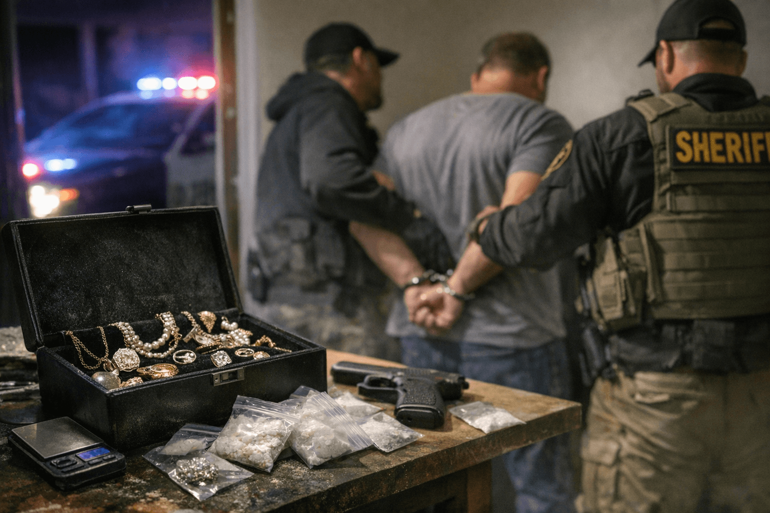 Stolen Jewelry Investigation in Fauquier County Leads to Drug Arrest