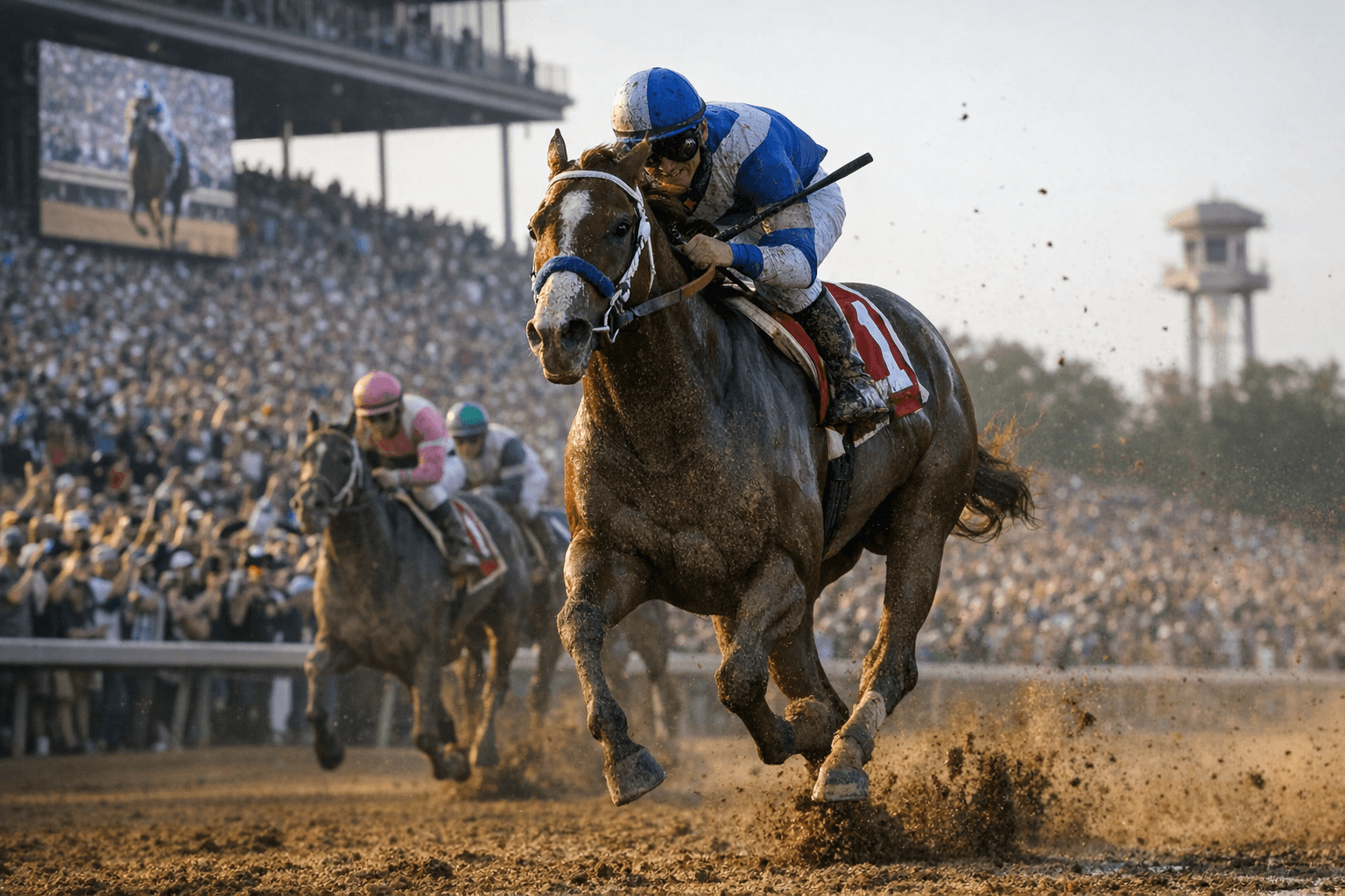 Renegade Rallies Late to Win Arkansas Derby, Locks Up Kentucky Derby Spot