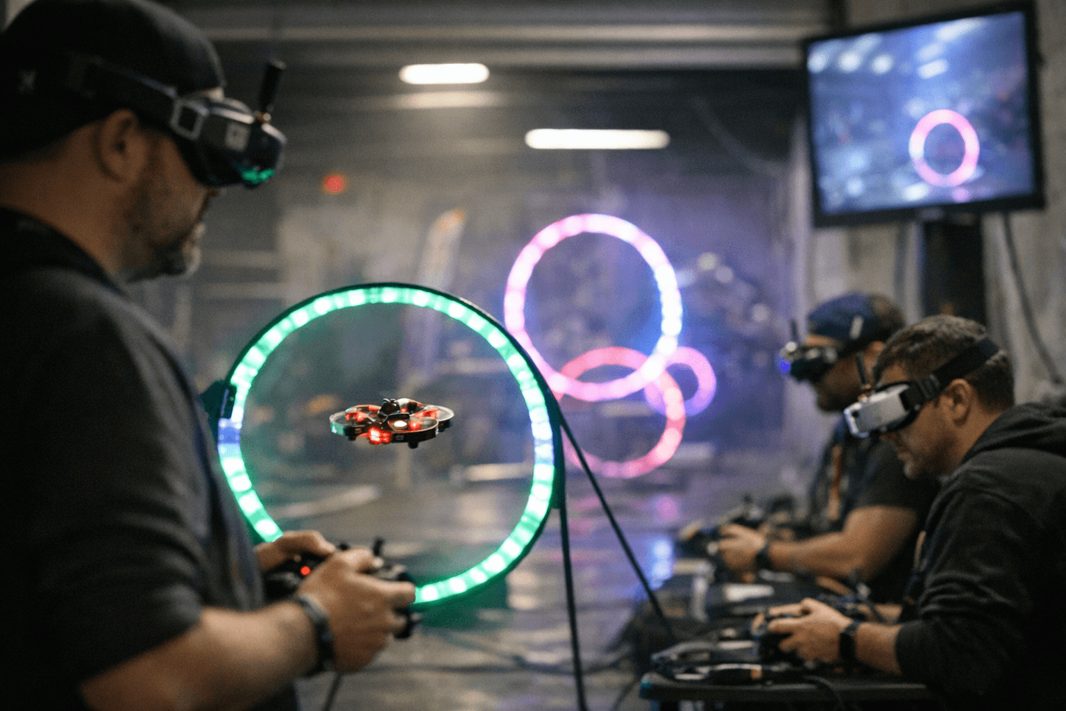 Circle City FPV Hosts Whoop Race at Zero Traction in Greenwood