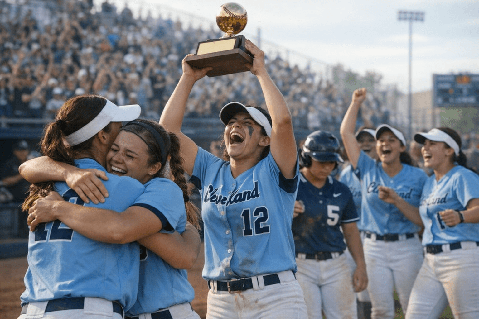 Cleveland Storm Past La Cueva for Rio Rancho Softball Championship