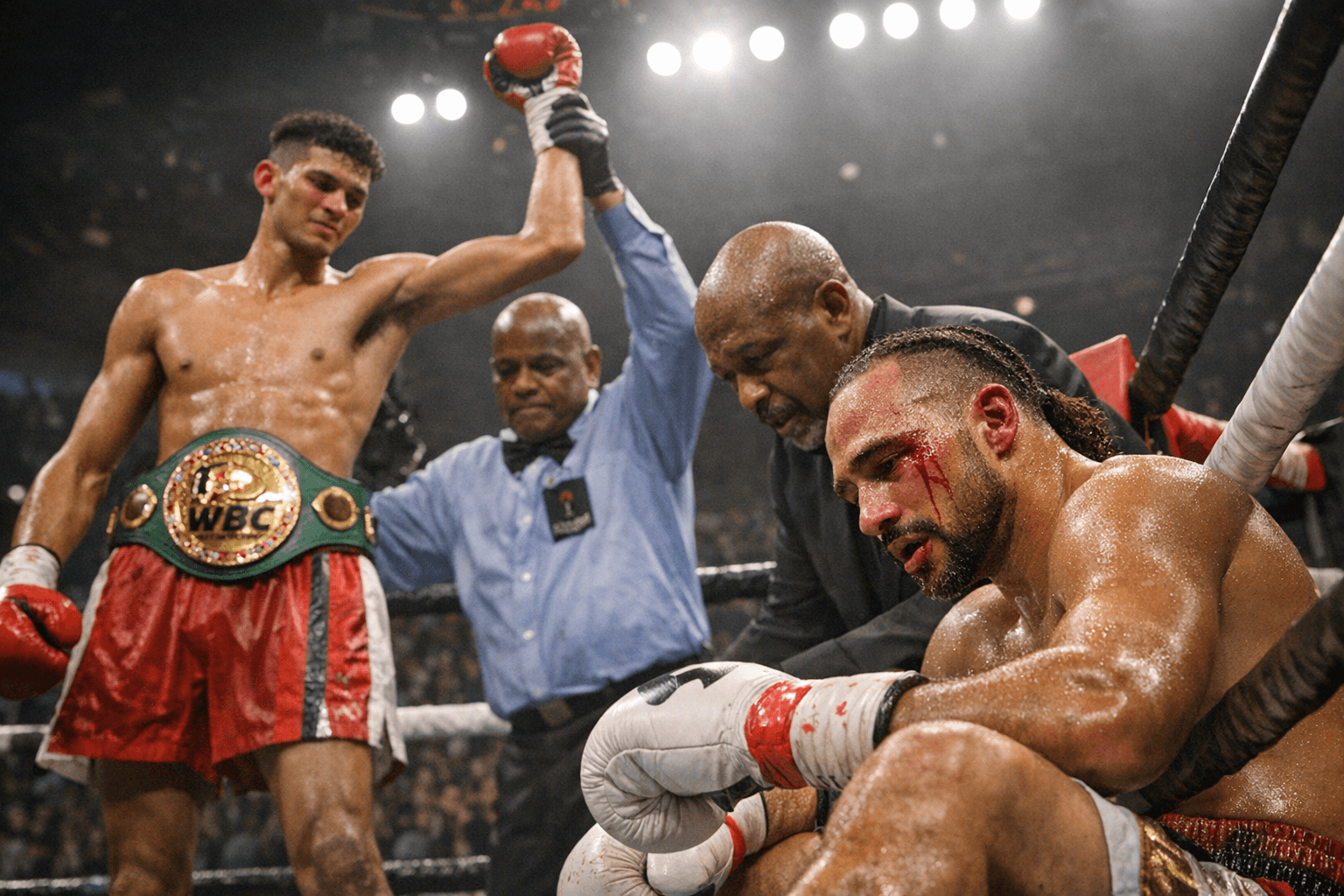 Fundora Stops Thurman in Six, Retains WBC Super Welterweight Title