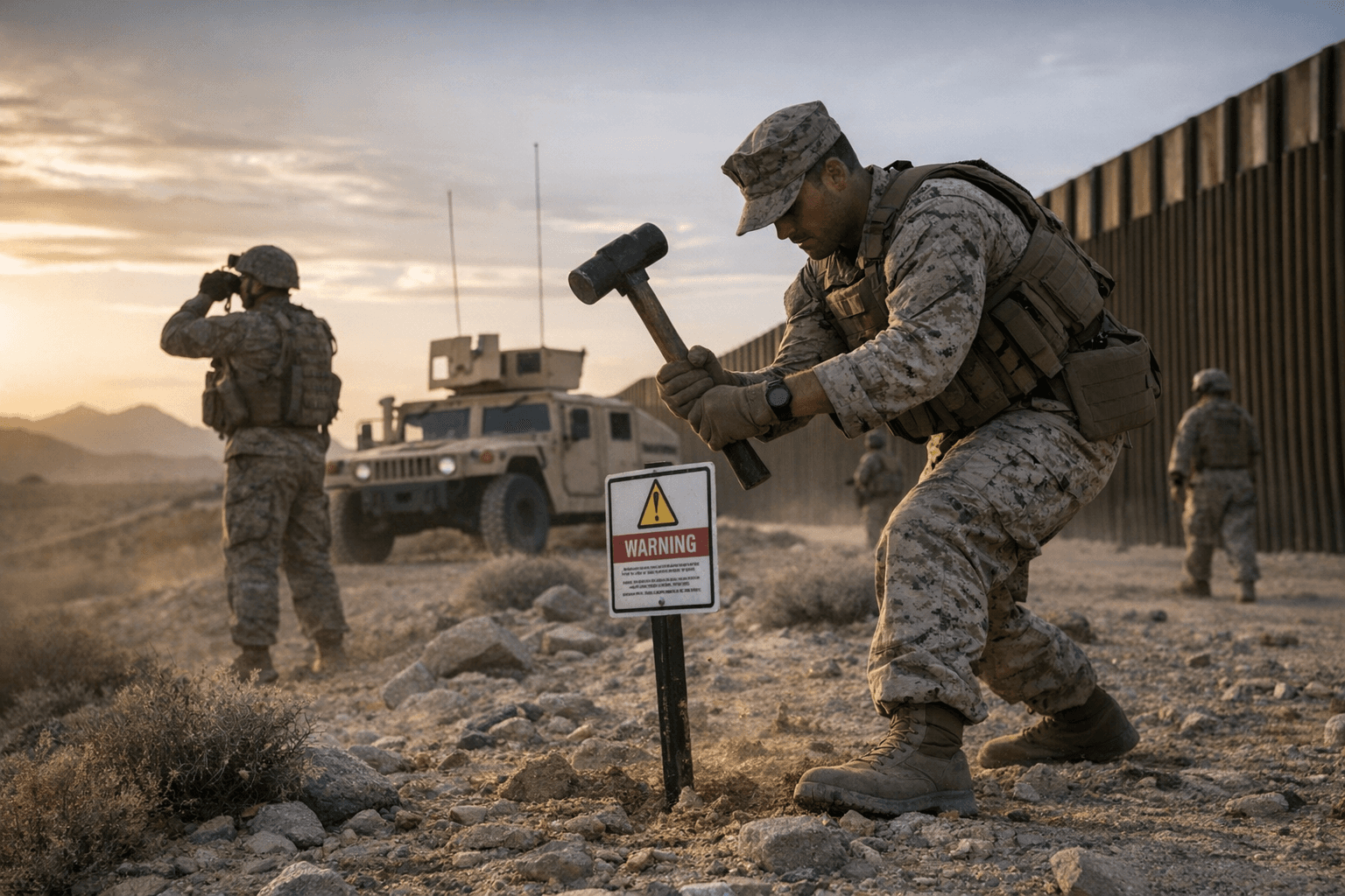 Joint Task Force Marks One Year Bolstering Yuma Border Security