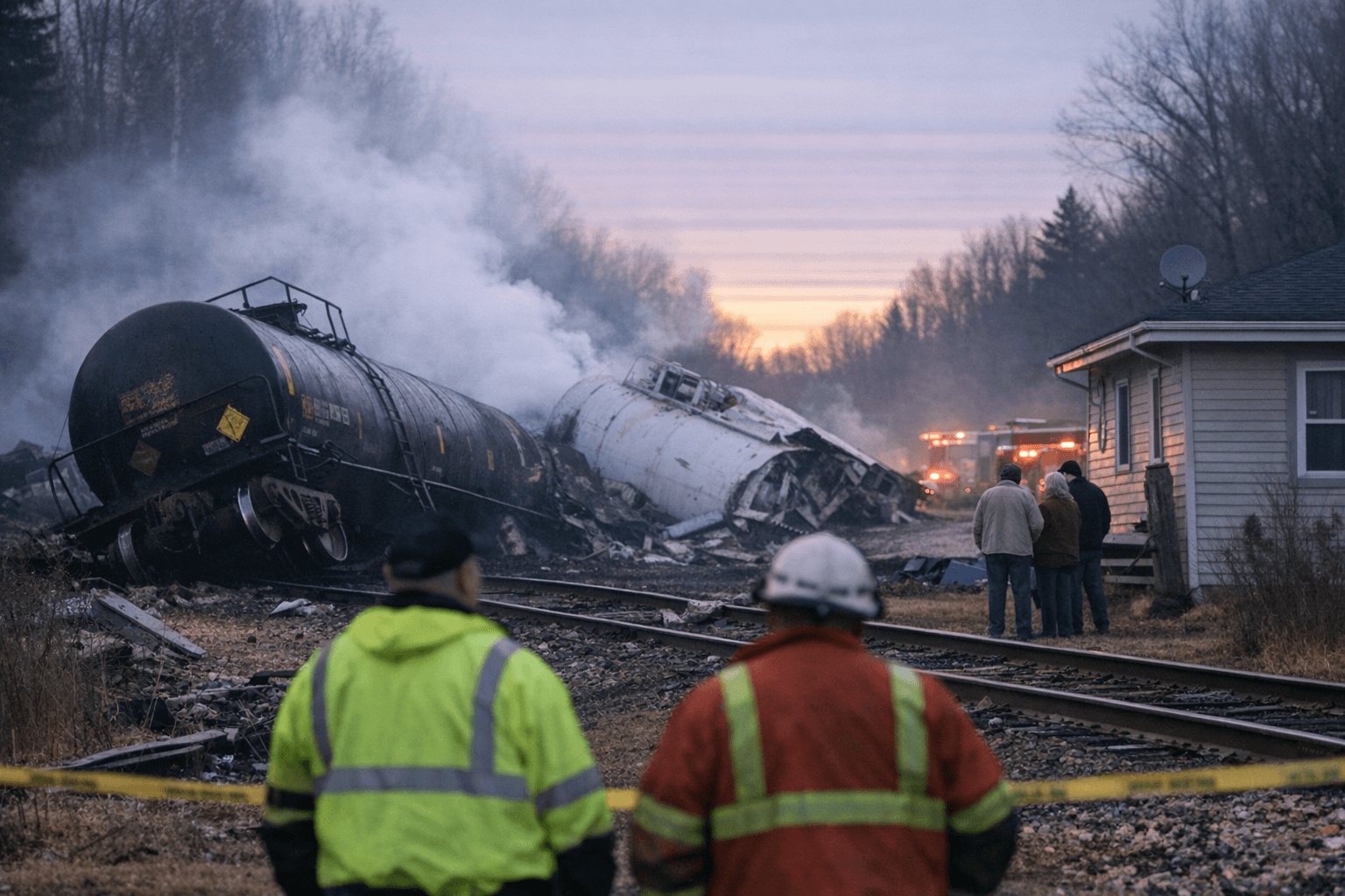 Canadian National Train Derails in Minnesota, Homes Evacuated Near Warroad
