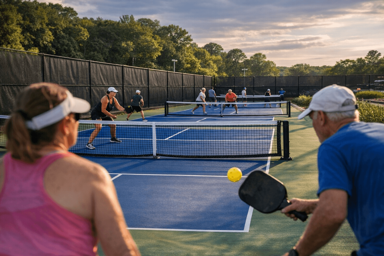 Kingston Reopens Loughran Park Courts With Eight New Pickleball Spaces