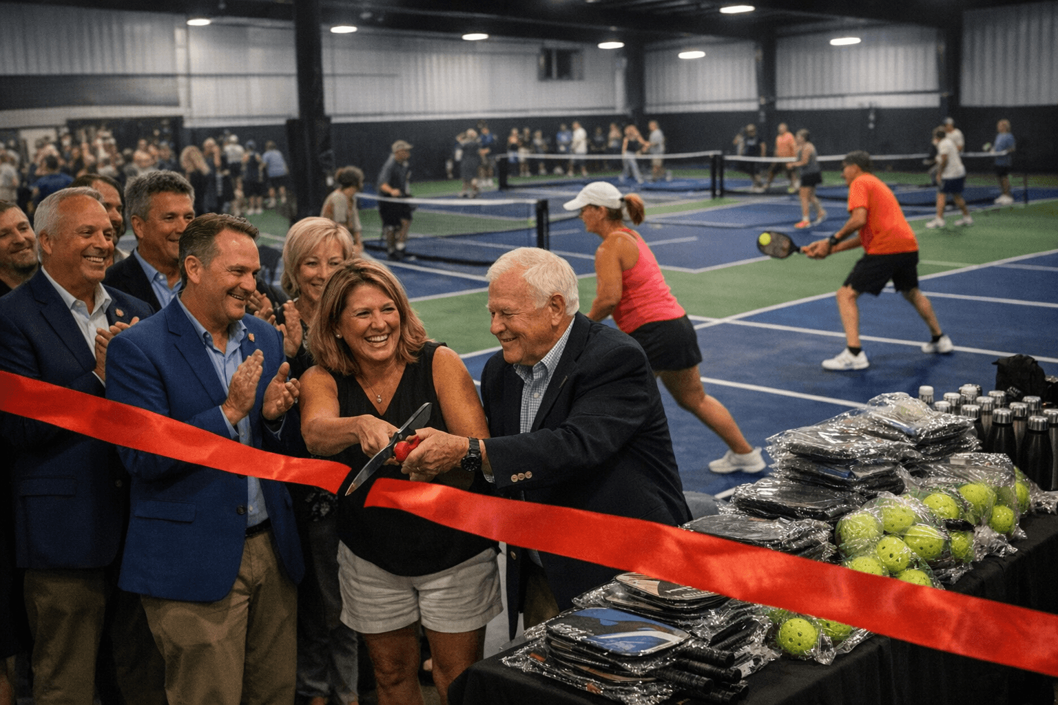 Dill Dinkers Freehold Opens with Ribbon-Cutting, Giveaways, and Open Play