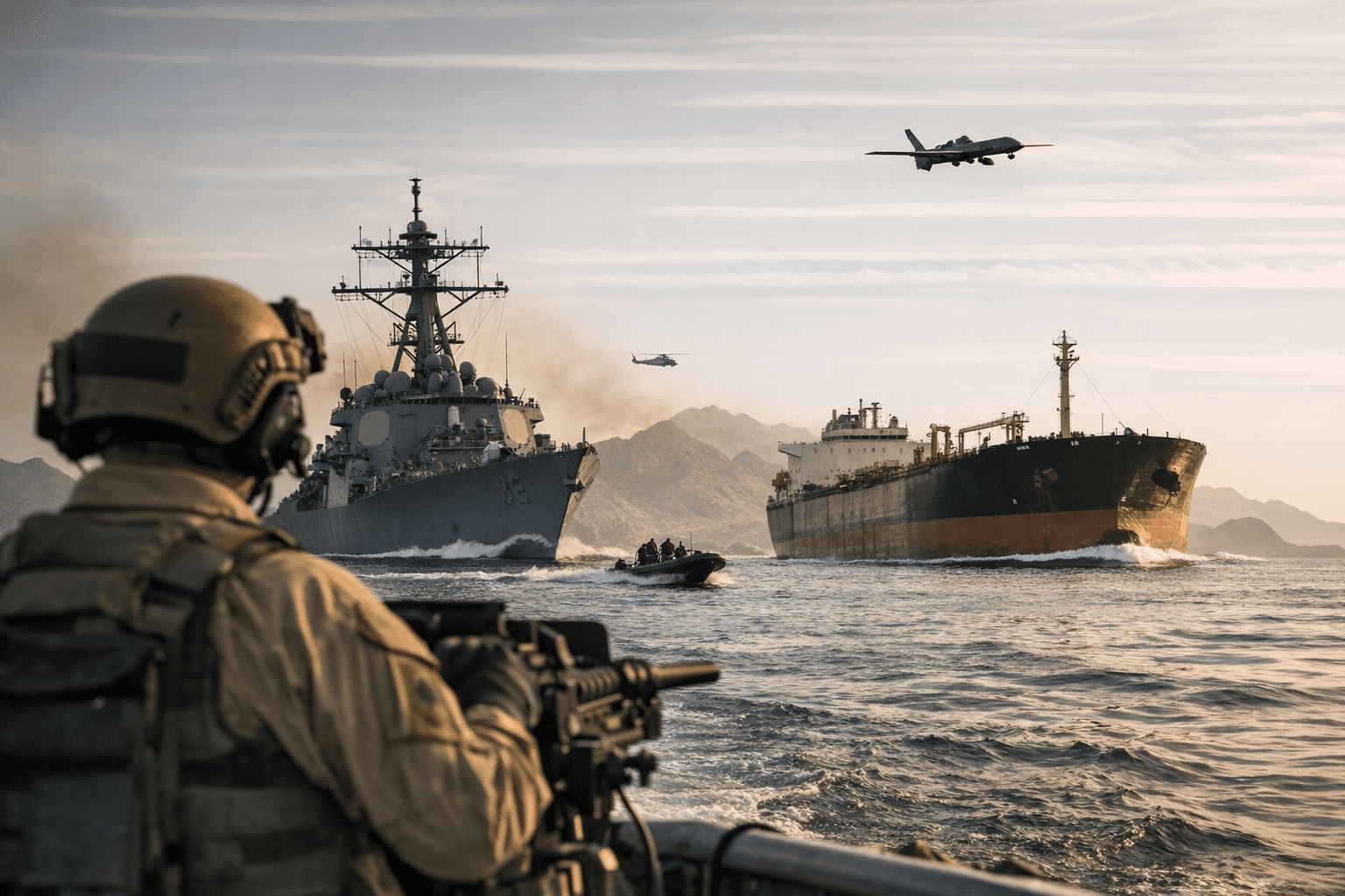 Ret. Gen. McKenzie Says Strait of Hormuz Is Becoming More Passable