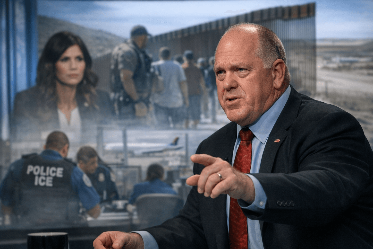 Tom Homan Discusses Border Policy on Face the Nation, March 29