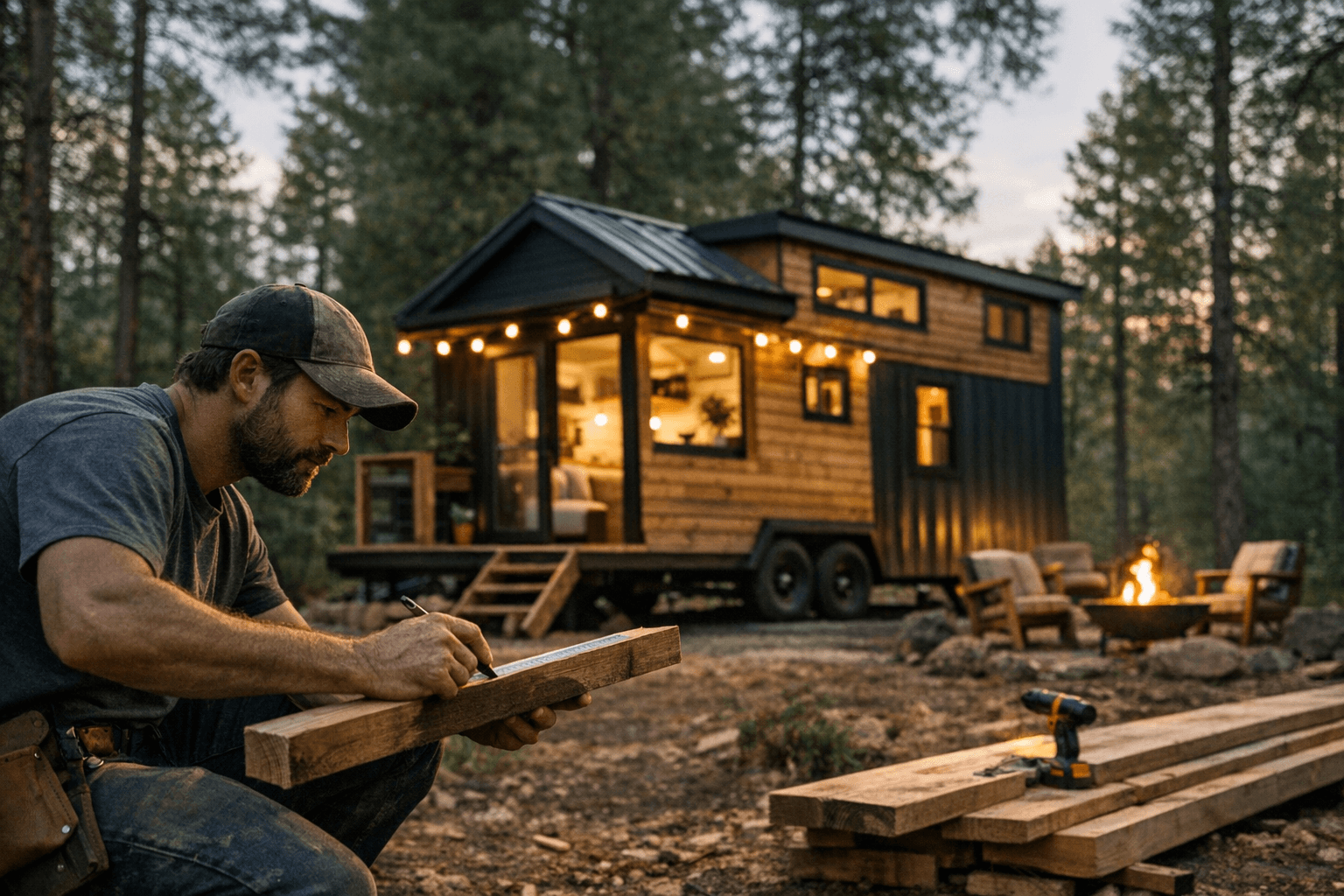How One Builder Constructed a Luxury Tiny Home for Just $25,000