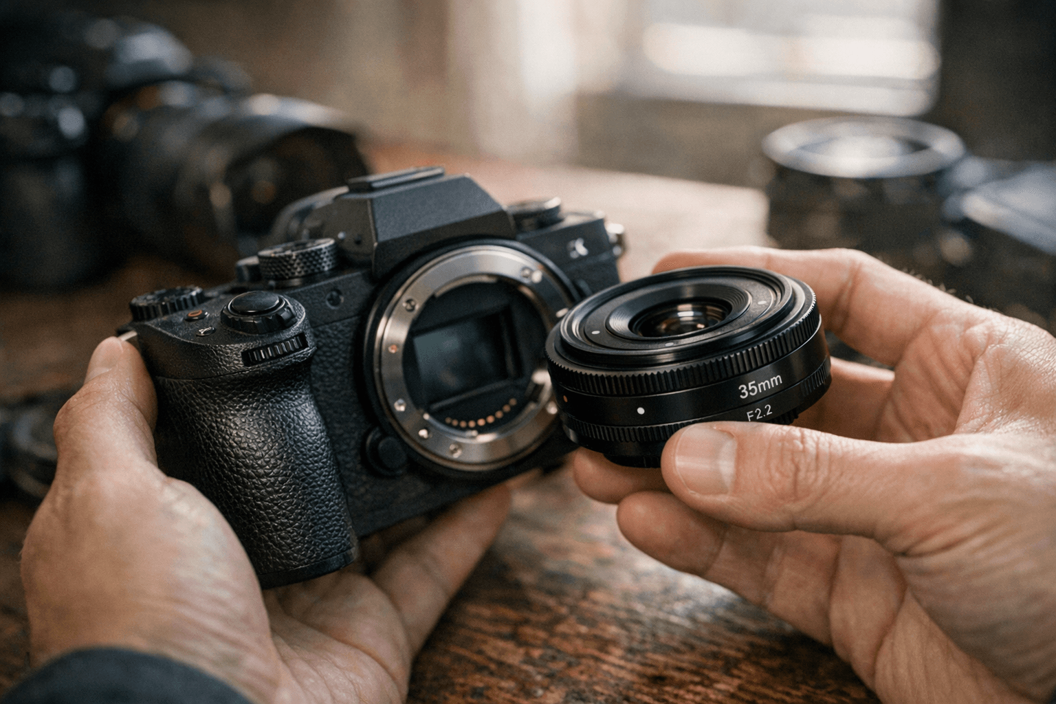 SG-Image Launches Compact AF 35mm F2.2 Pancake Lens for Full-Frame Mirrorless