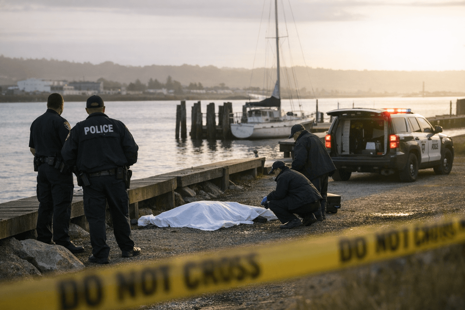 Body Found Near Dock at Eureka's Halvorsen Park, Death Under Investigation