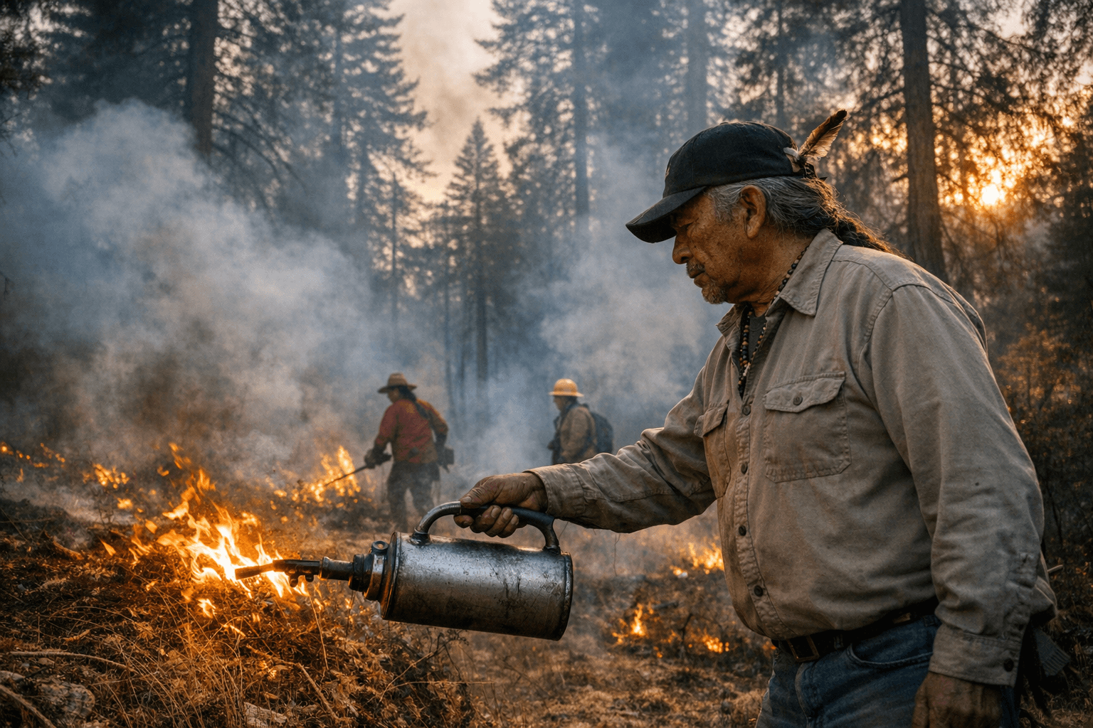 Wailaki Practitioners Plan Cultural Burn on 28 Acres Near Piercy