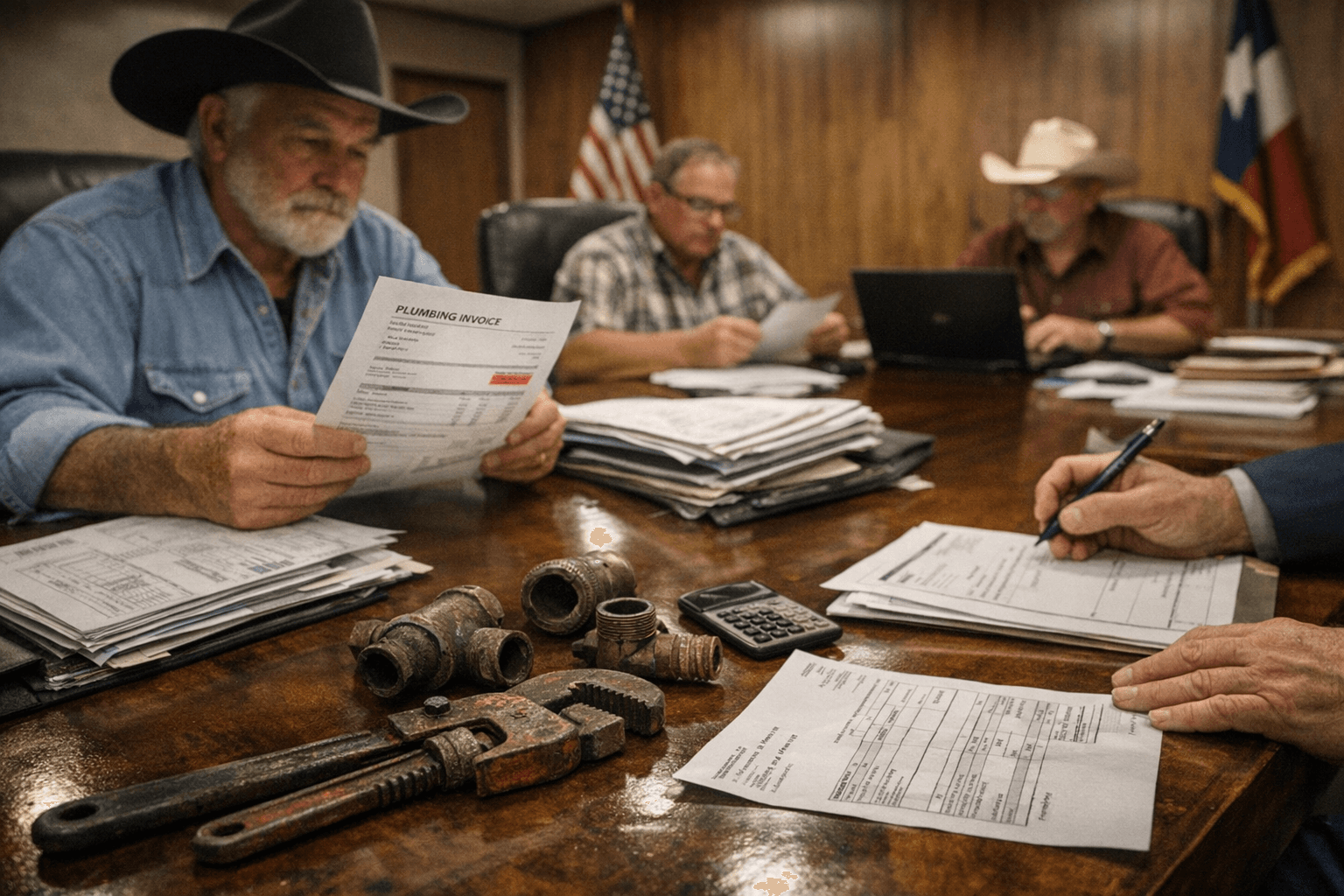 Texas County Commissioners Approve March Claims, Purchase Orders for Routine County Services