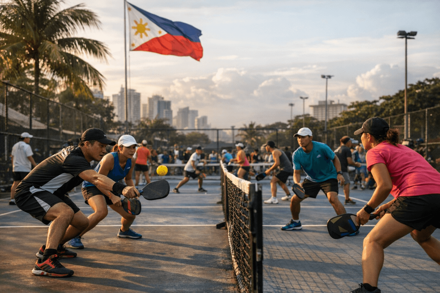 Philippines Pickleball Clubs Log High-Volume Weekend Doubles Activity in March
