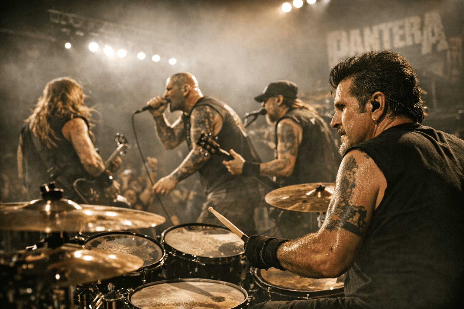 Charlie Benante Wants Live Album to Document Current Pantera Touring Lineup