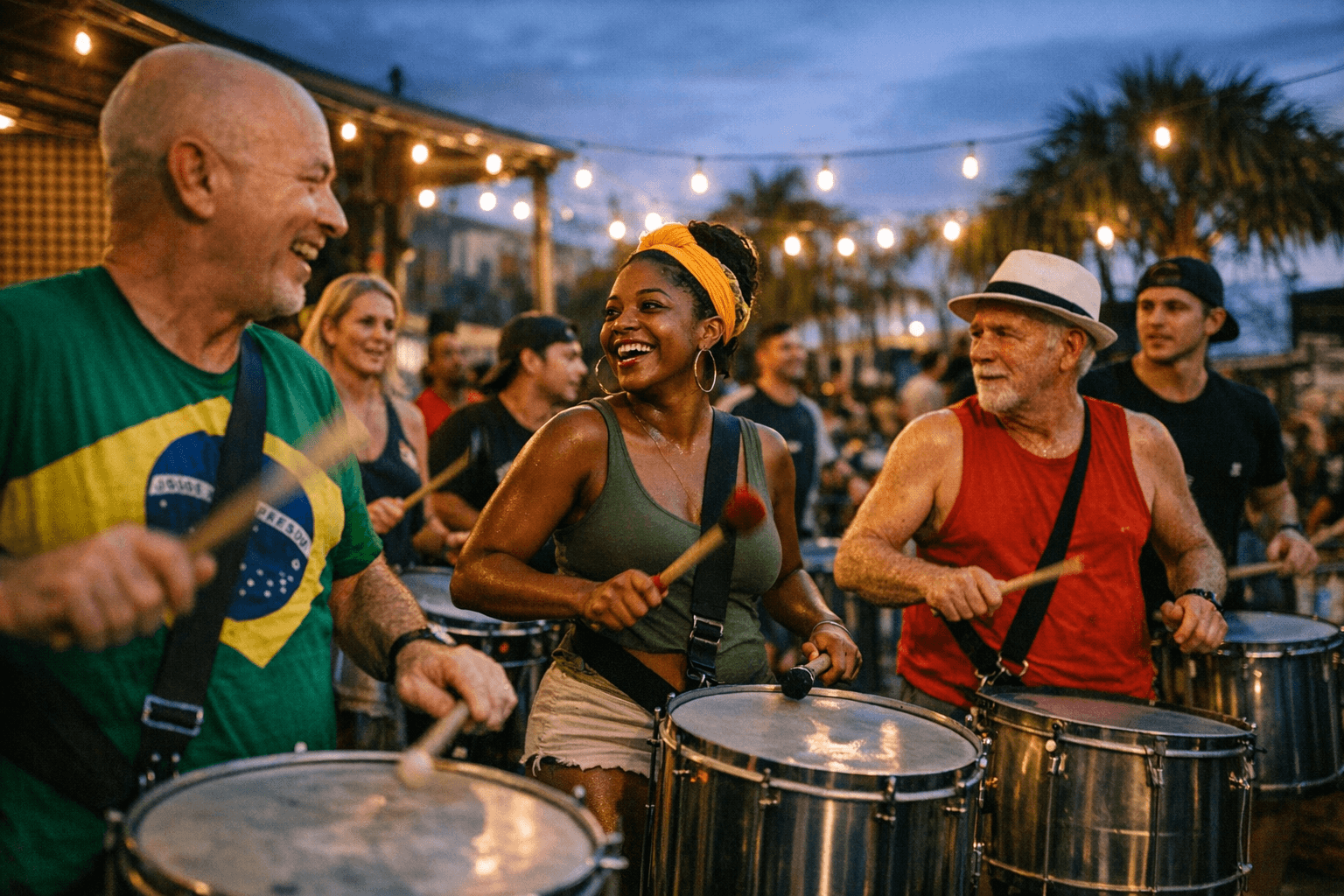 Miami Bloco Unites Beginners and Veterans Through Brazilian Samba Percussion