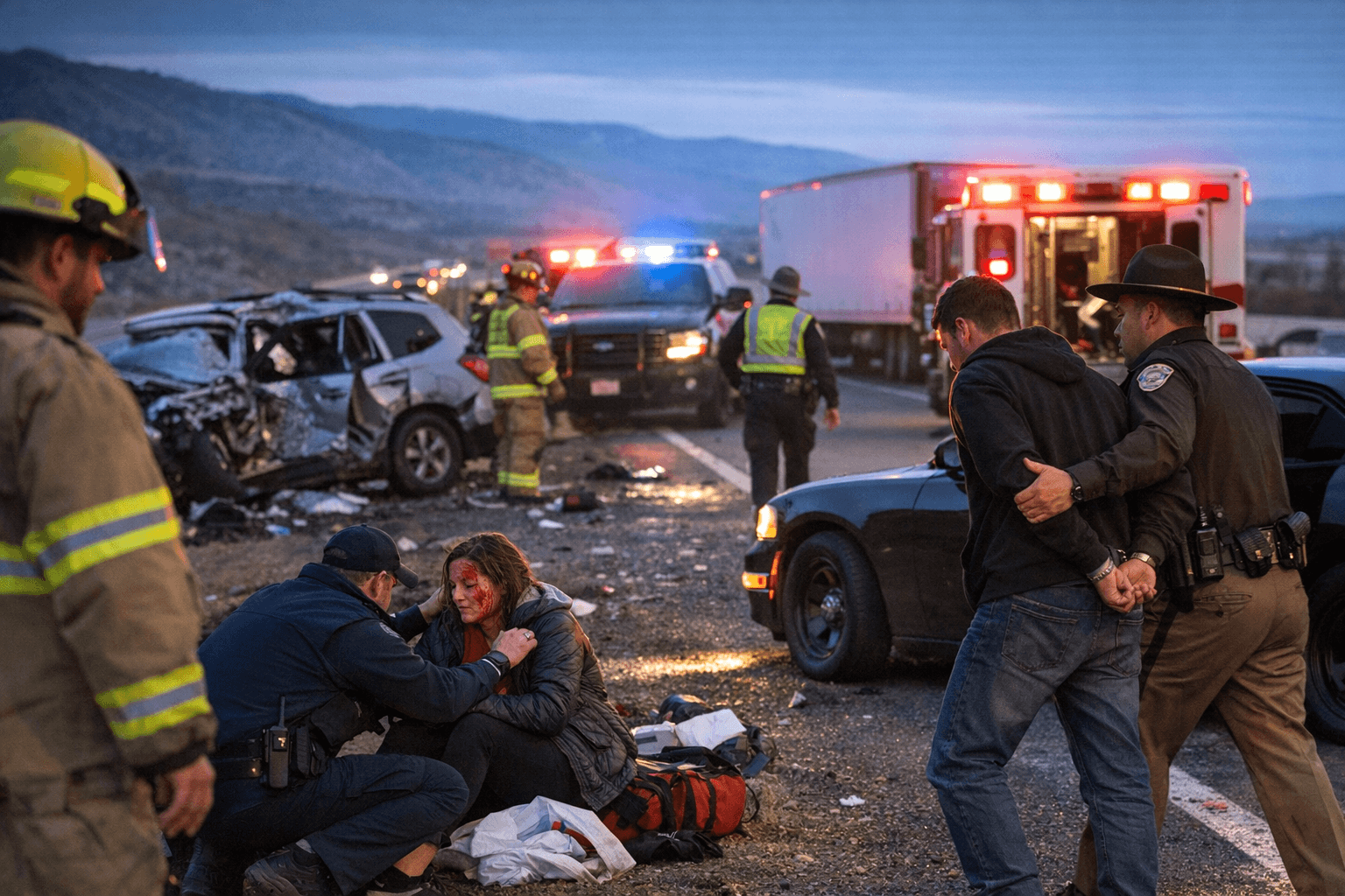 Baker County Arrest, I-84 Injury Crash Highlight March 26 Safety Log