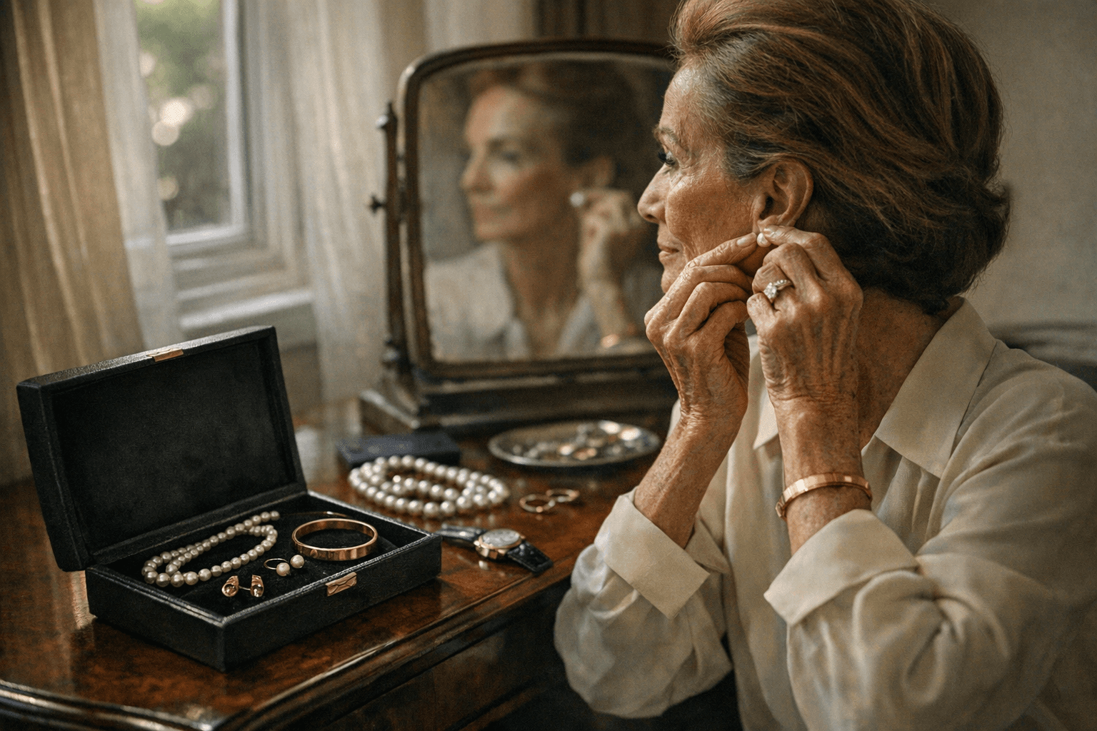 Lee Radziwill's Restrained Jewellery Defines the Quiet Luxury Ideal