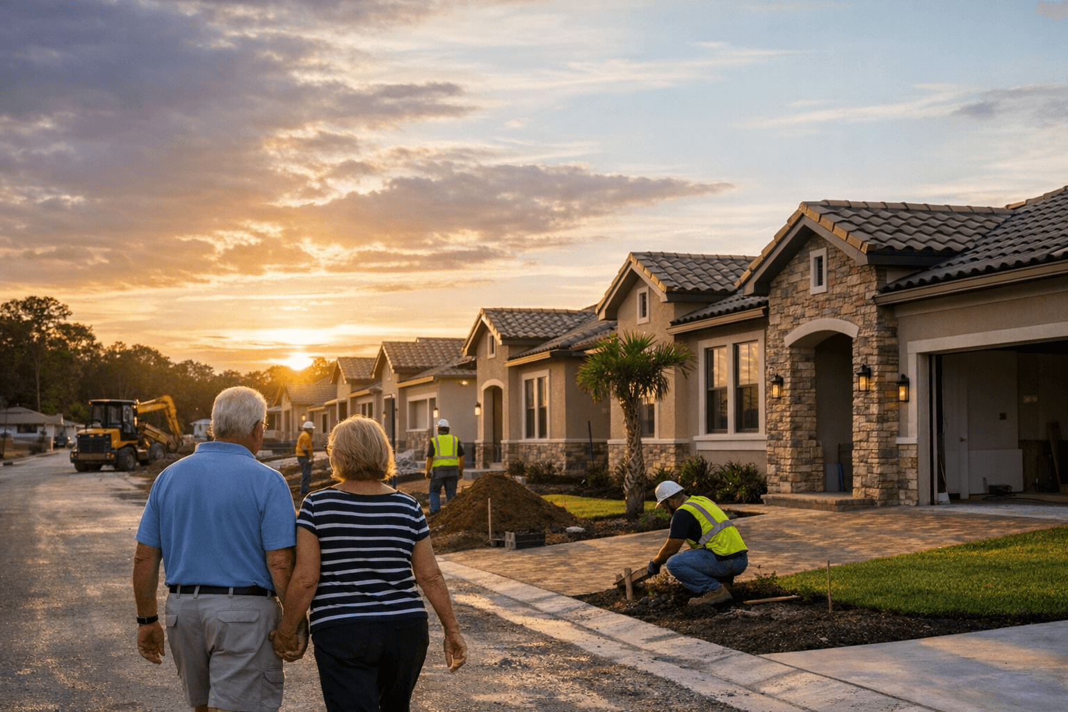 Spring Hill 55-Plus Luxury Villas at Seven Hills Near Phase One Completion