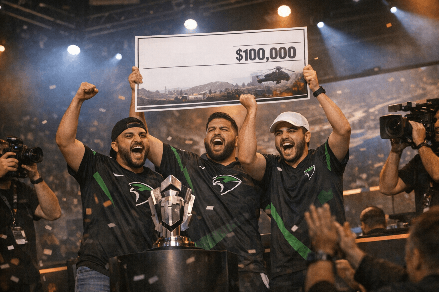 Team Falcons Claims $100,000 at DreamHack Birmingham Warzone Resurgence LAN